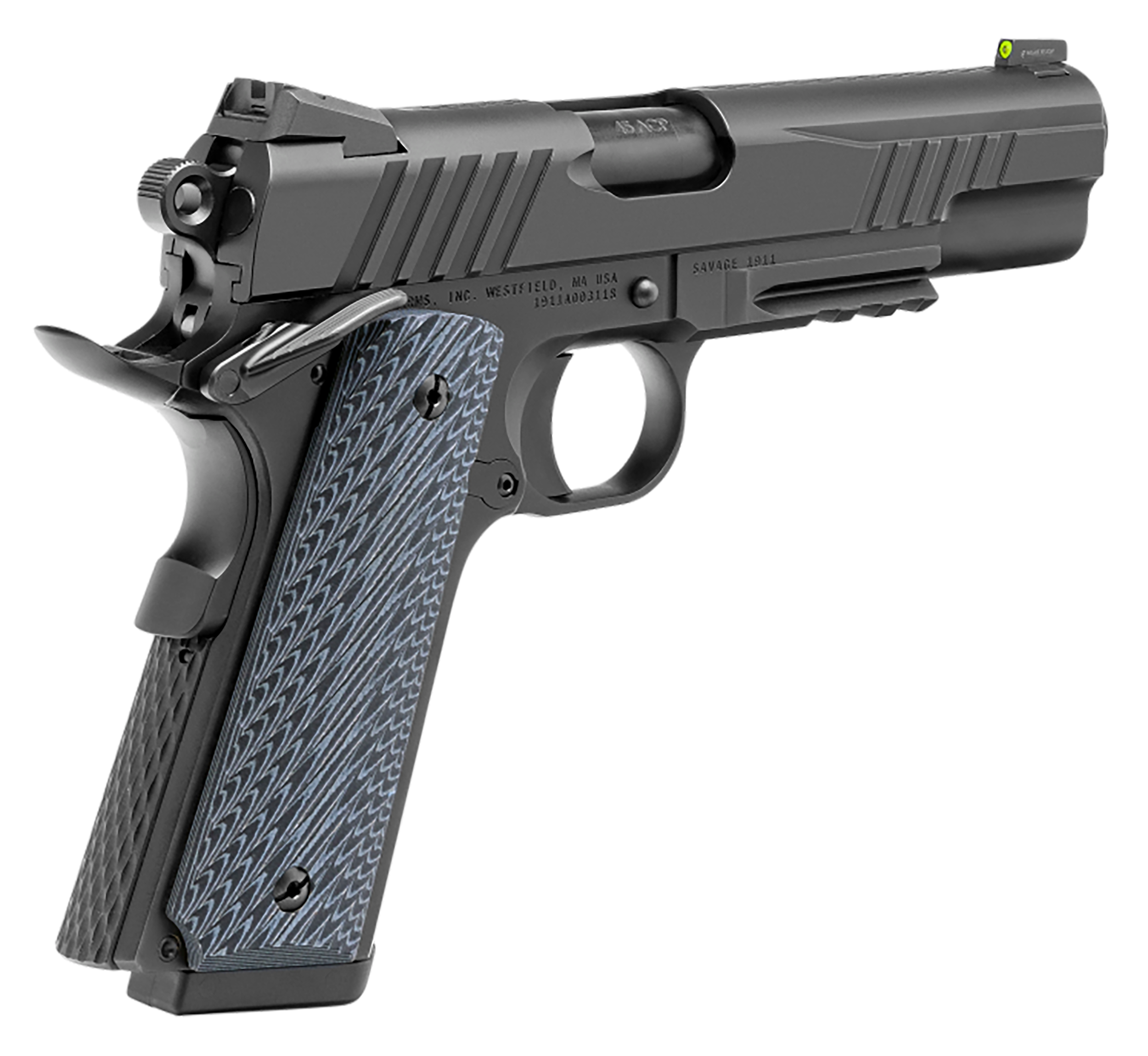 Savage 1911 Government Pistol 67211, 9mm Luger, 5in, Black VZ