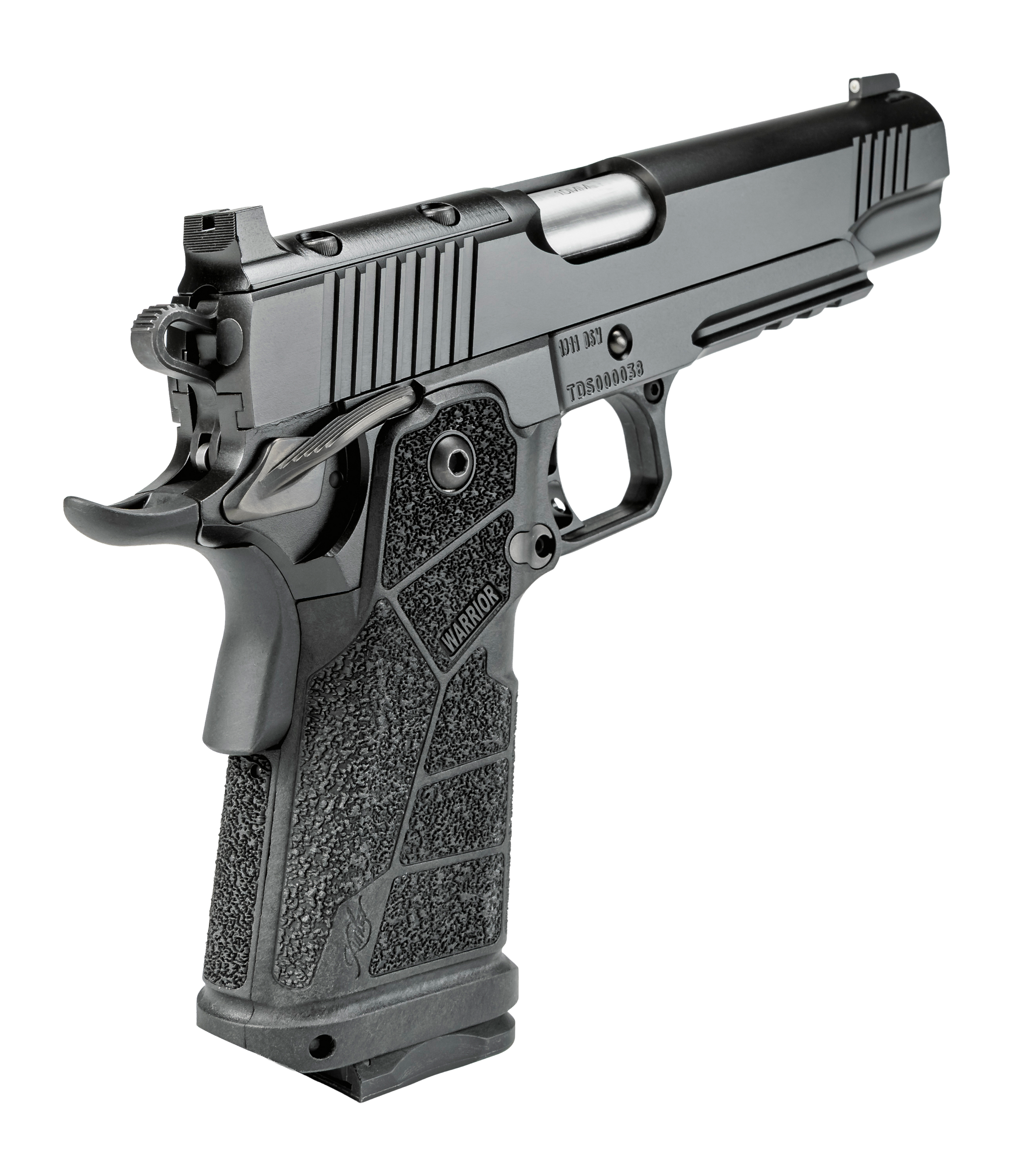 WA KIMBER WARRIOR SCW カーボンブラック ガスガン Kimber DS Warrior 1911 10mm Pistol - Able Ammo