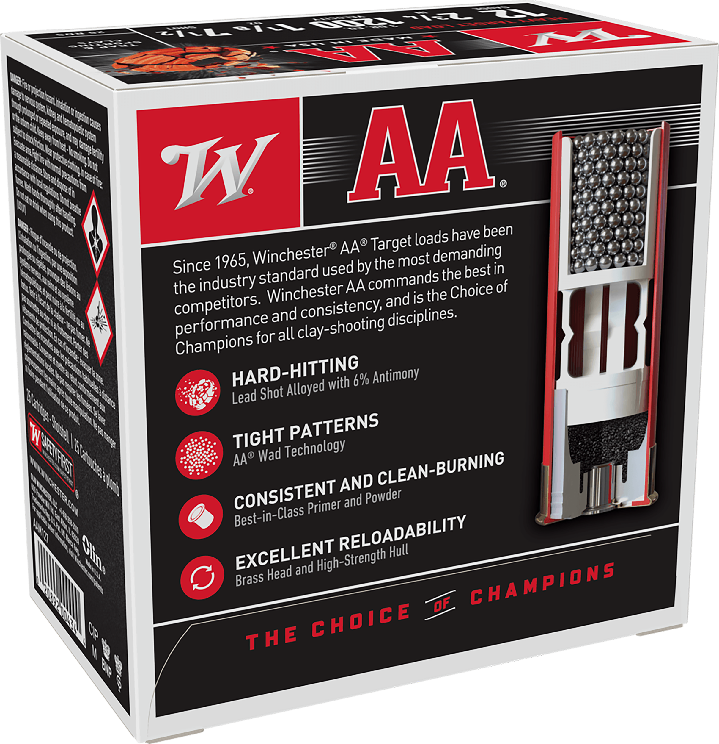 Winchester AA Heavy Target AAM1275, 12 Gauge, 2-3/4