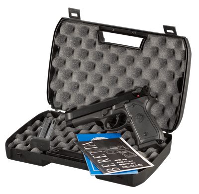 WA BERETTA M9 MIL SPEC HW ブローバック 室内試射程度 Beretta M9 .22 LR Pistol, 4.9-Inch Black Finish - Able Ammo