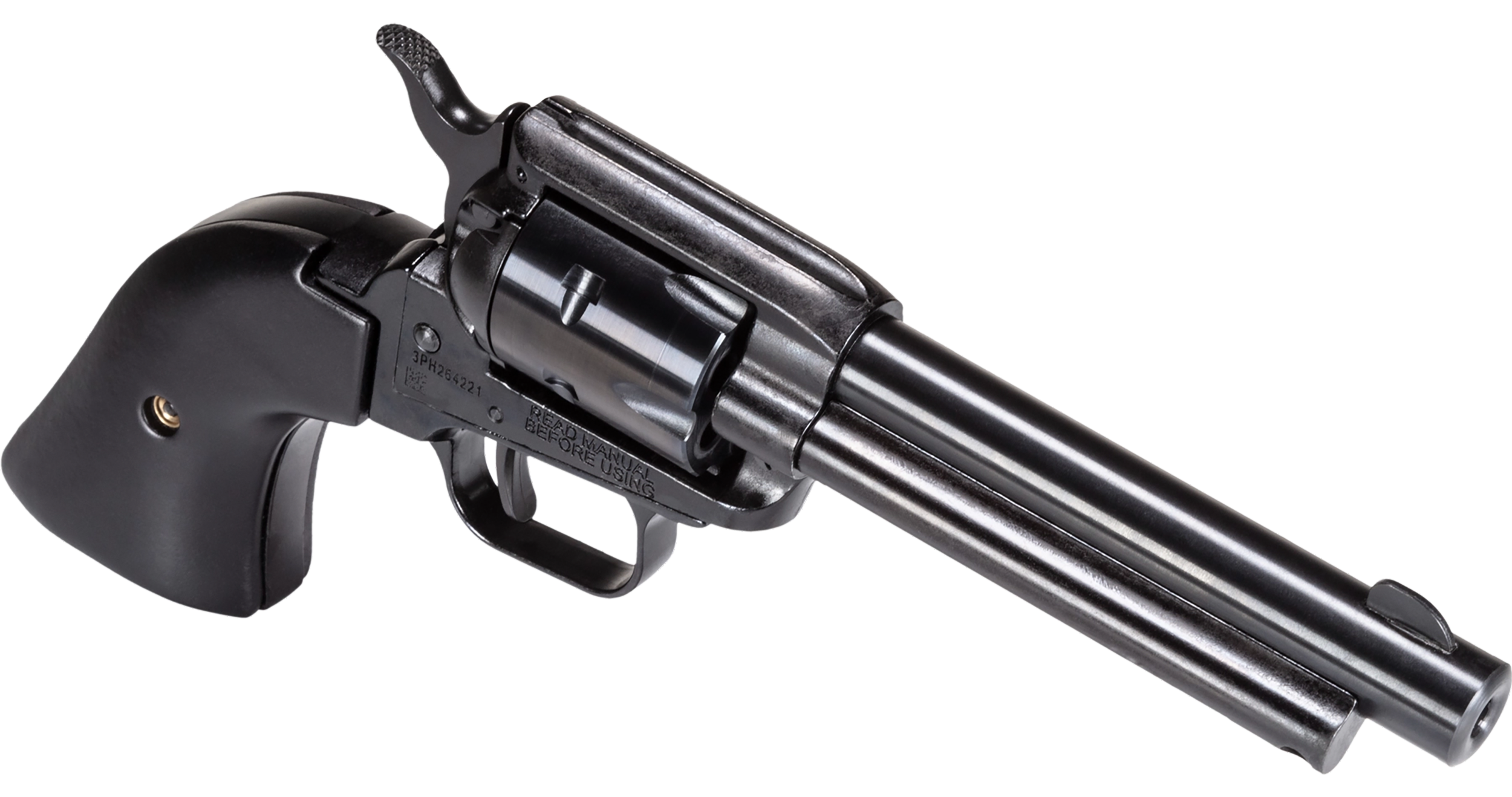 Heritage Rough Rider SAO Revolver RR22B4BBK, 22 LR, 4.75