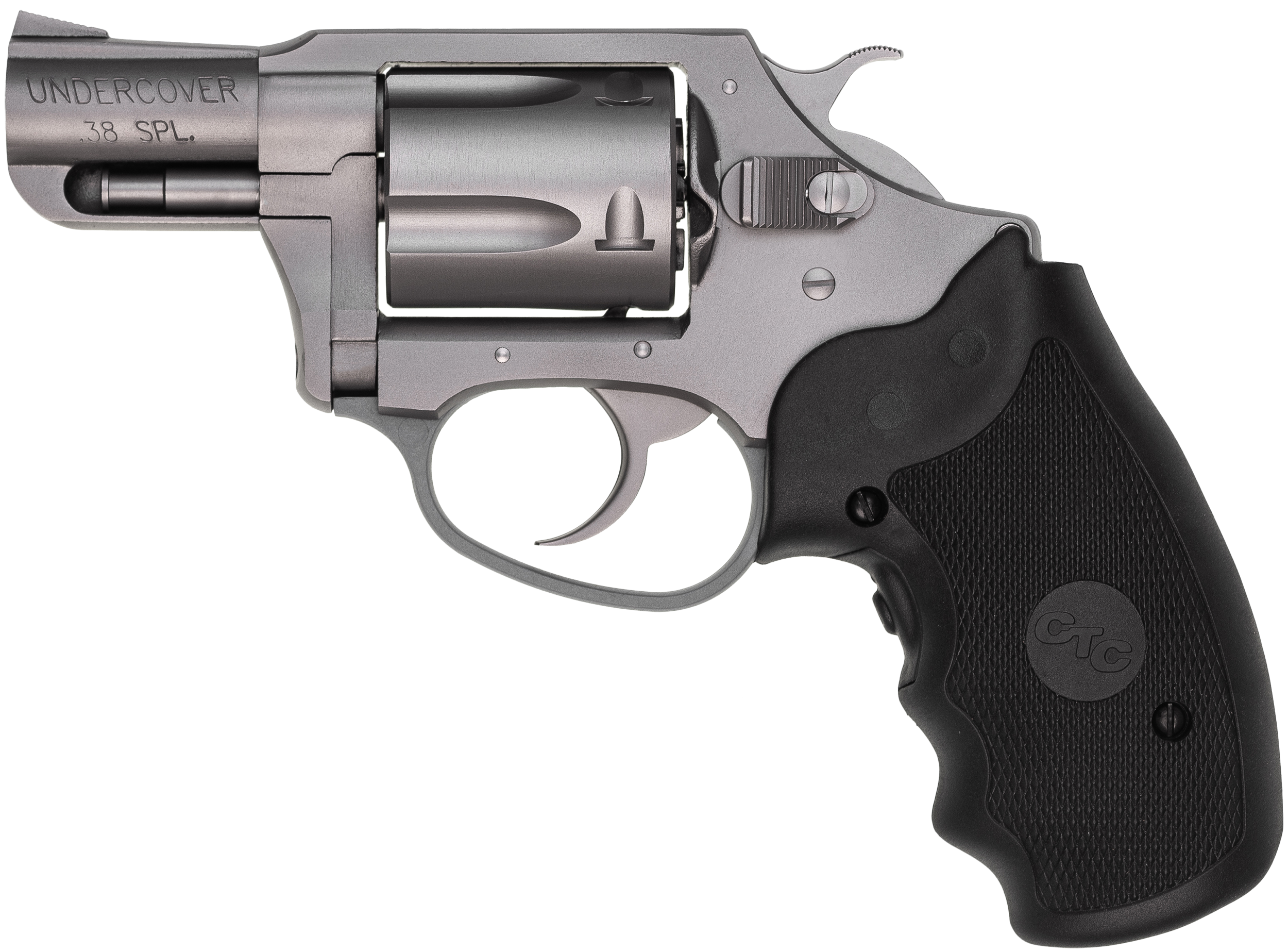 Charter Arms Undercover Revolver 73824, 38 Special, 2 in, Crimson