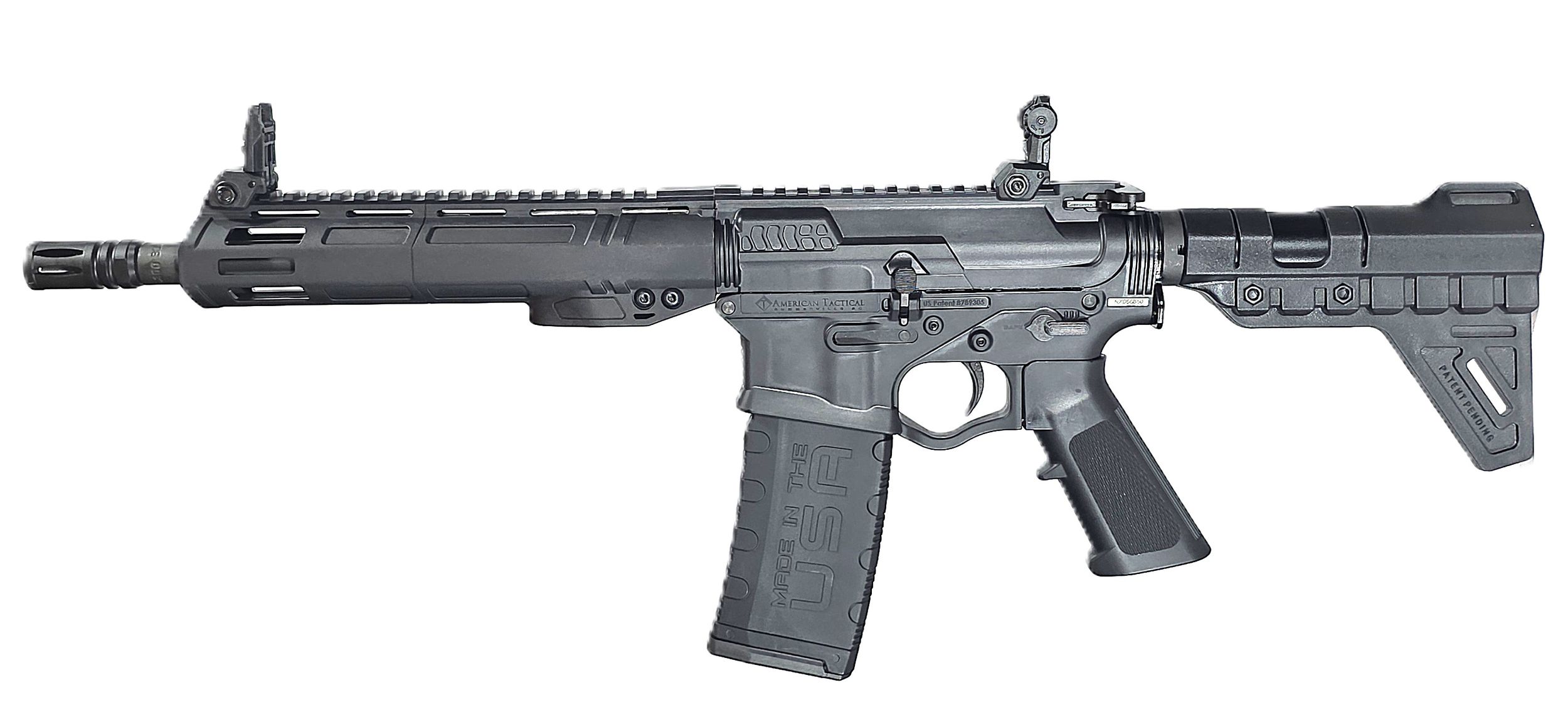 American Tactical Alpha Maxx Pistol ATIGAX3009ML105, 300 Blackout, 10.5in, A2 Pistol Grip, 30 Rds