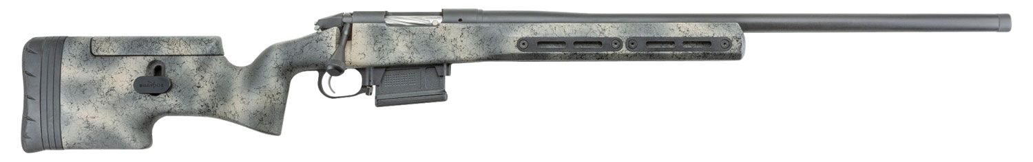 Bergara Premier Ridgeback Bolt Action Rifle BPR22308F, 308 Win, 20", Woodland Camo Stock, Black Cerakote Finish, 5 Rds