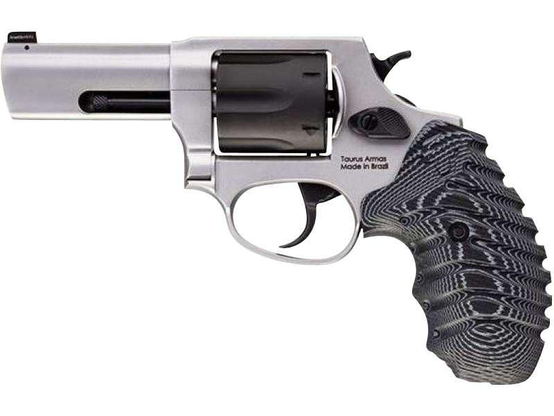 Taurus 856 Defender Revolver 285635NSVZ, 38 Spl +P, 3", Black & Gray VZ Grip, Matte Stainless Finish, 6 Rd
