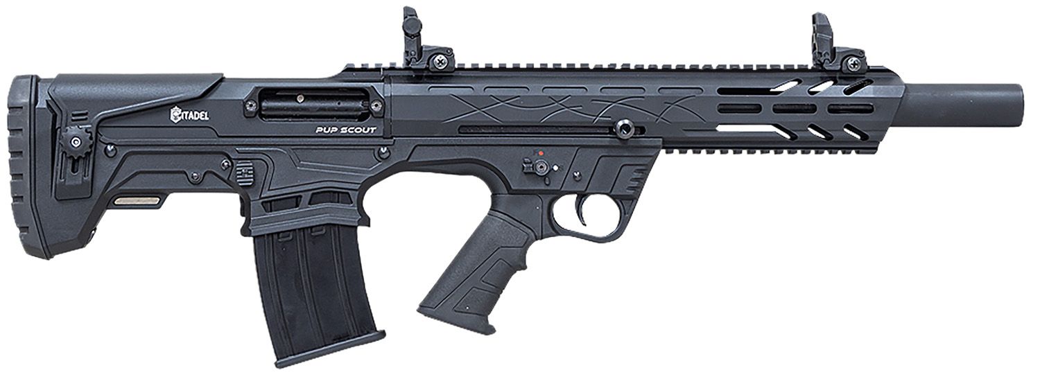 Howa Pup Scout Semi-Auto Shotgun FRPS1218, 18.50", 3" Chmbr, Black Adj Cheek Riser Synthetic Stock, 5 Rds