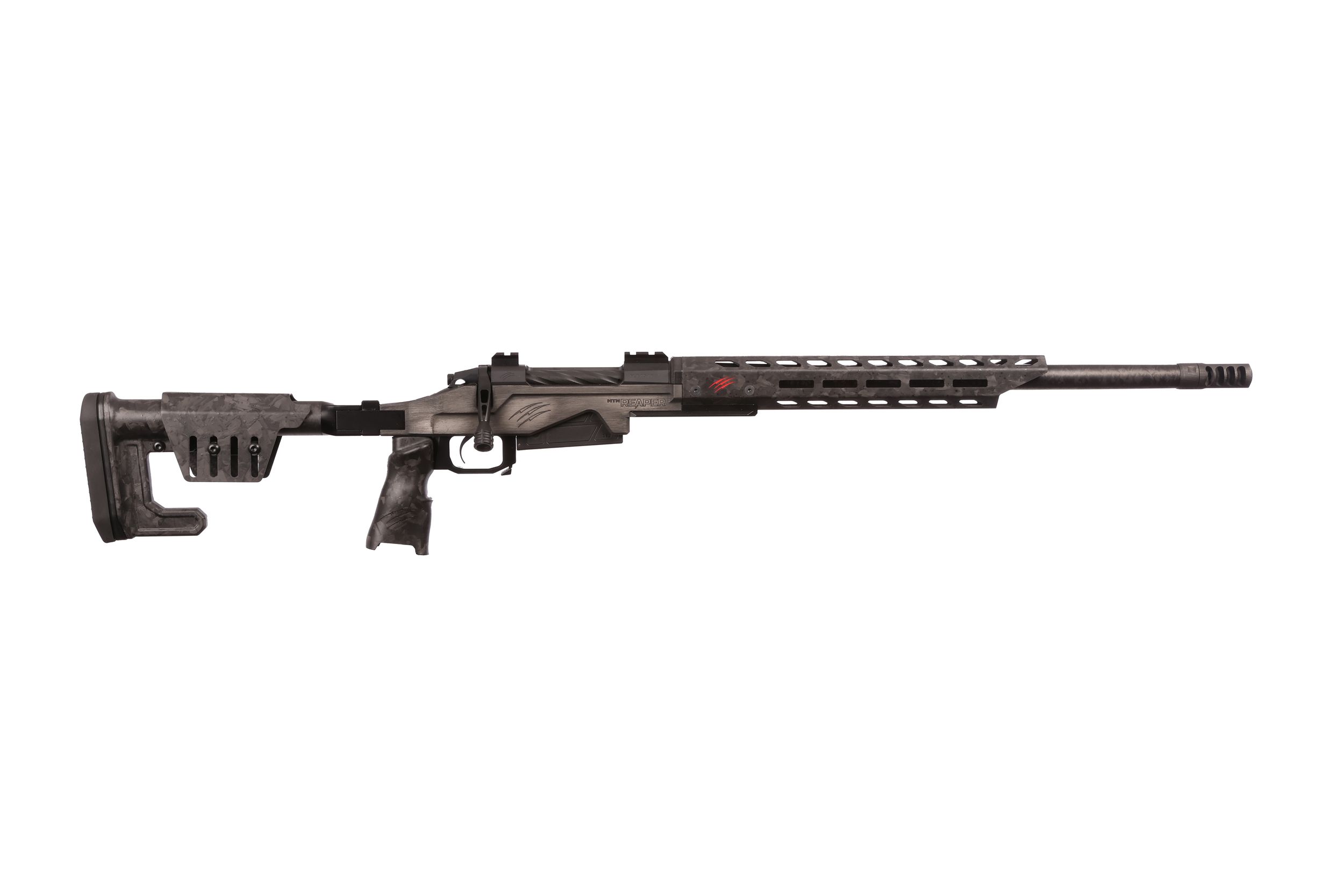 Fierce Mountain Reaper Rifle FMTR22CM18DG, 22 Creedmoor, 18" C3 Carbon Barrel, Chassis Ultra-lite Magnesium Stock, 3 Rds