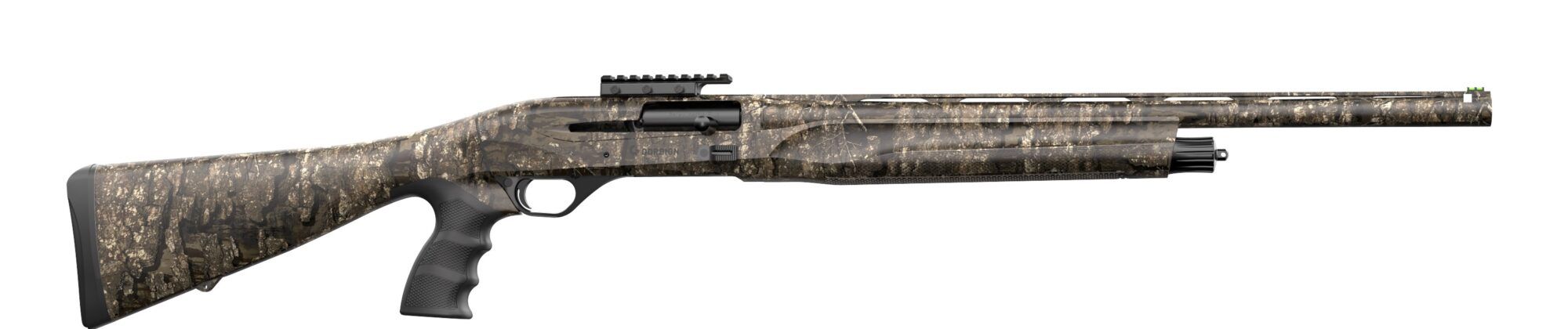 Retay USA Gordion Turkey Semi-Auto Shotgun GORTRPGTM-24, 12 Gauge, 24", 3" Chmbr, Synthetic Timber Camo Stock, 4 Rds