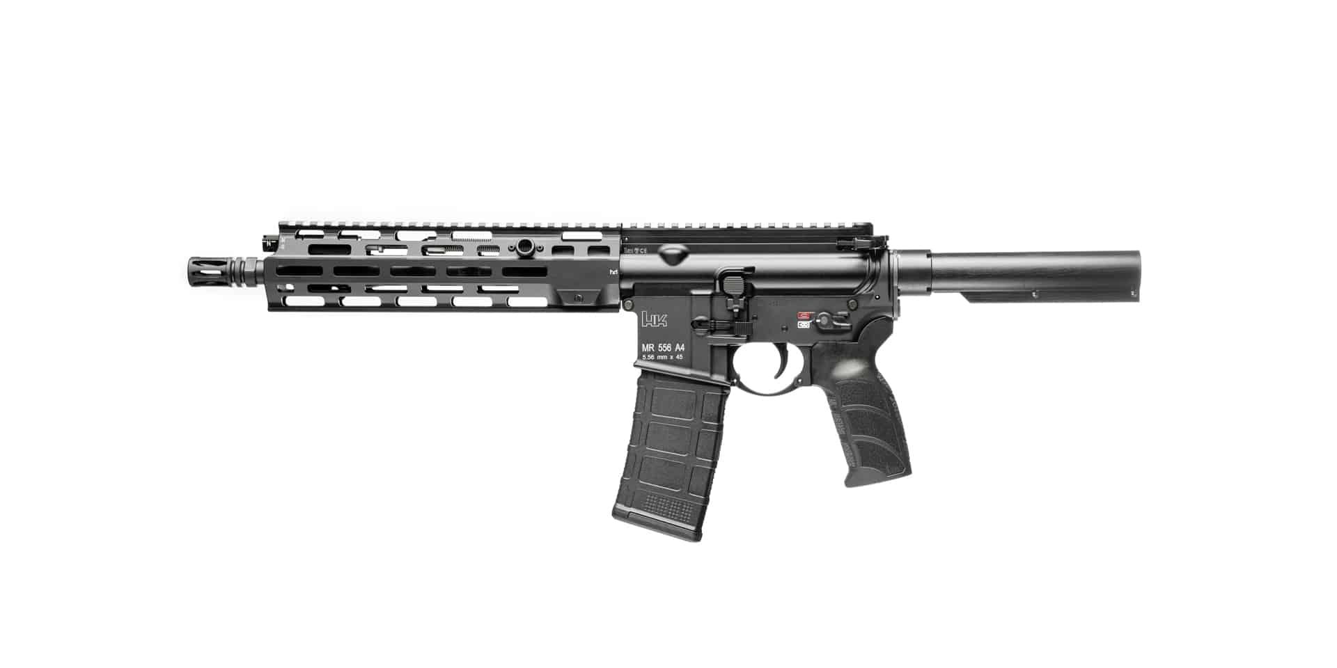 Heckler & Koch MR556 A4 Pistol 81001050, 223 Rem, 11in, HK Endanced Ergonomic Grip, 30 Rds