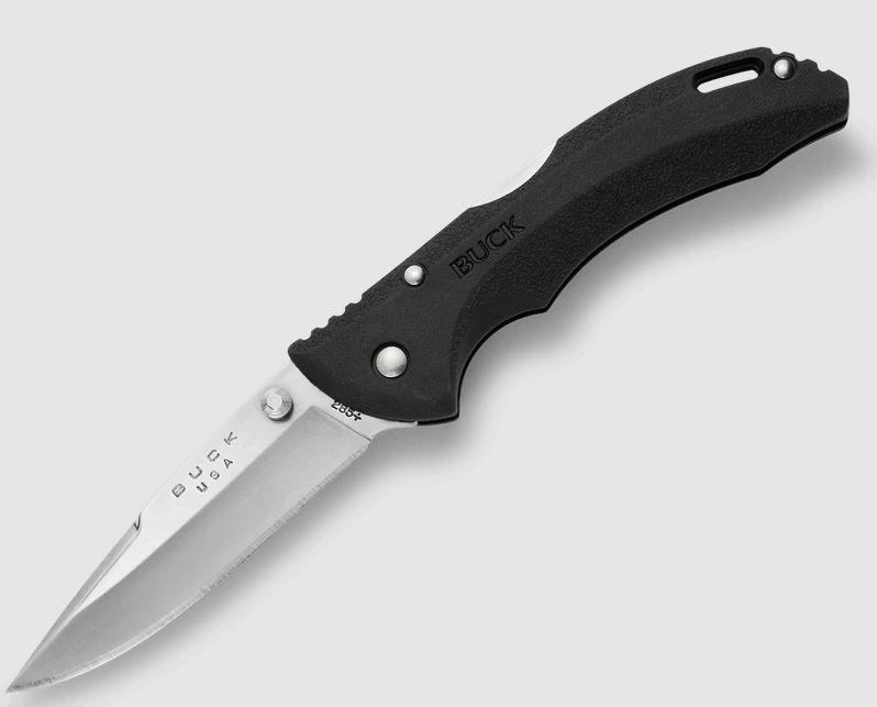 Buck Knives 0285BKS-B, 285 Bantam® BLW Knife, Drop Point Blade, 420HC Steel, Black