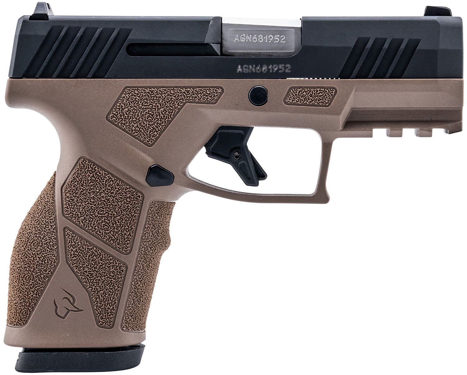 Taurus GX2 Pistol 1-GX2931B-10, 9mm, 3.37in, Polymer Grips, Brown Finish, 10 Rds