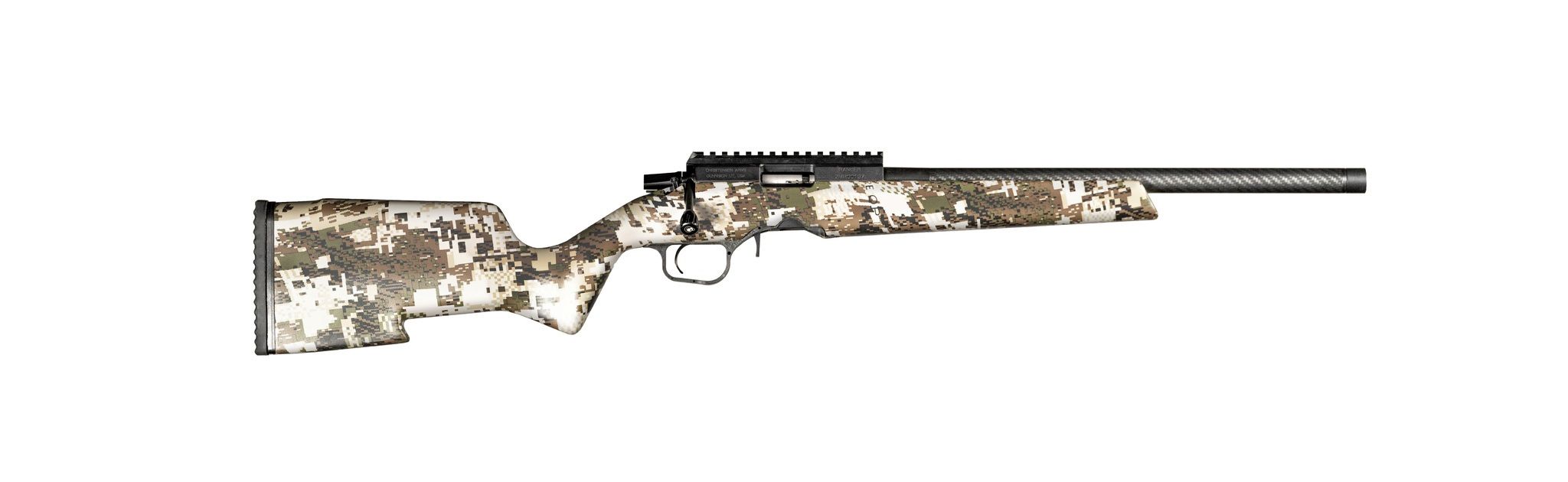 Christensen Ranger Rifle 801-12017-00, 22 Mag, 18", Carbon Fiber Sitka Subalpine Camo Stock, 9 Rds