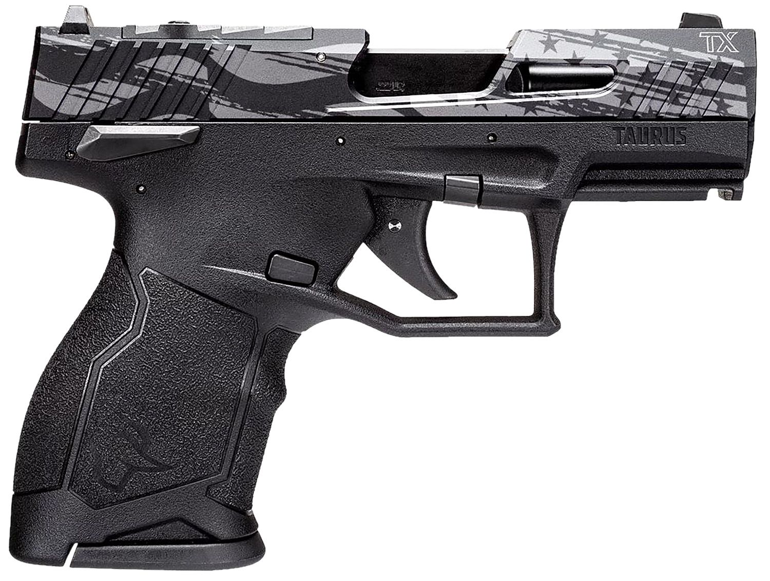 Taurus TX22C T.O.R.O. Optic Ready Pistol 1-TX2213110US5, 22 LR, 3.60in, Black Finish, 10 Rds