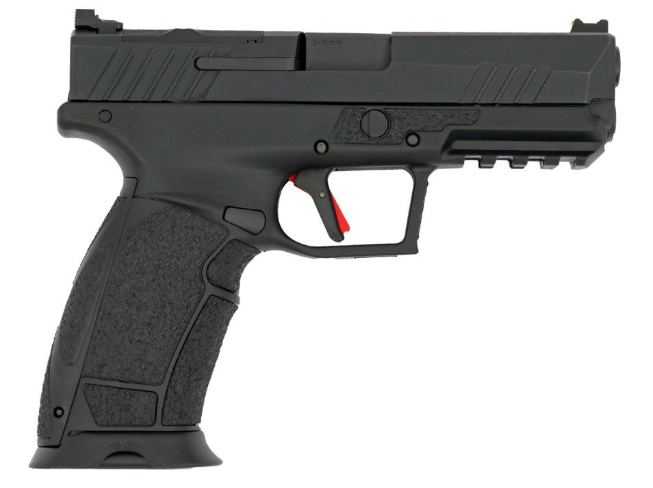Tisas PX-9 Pistol 15000102, 9mm, 4.1in, Optic Ready, Black Finish, 15 Rds