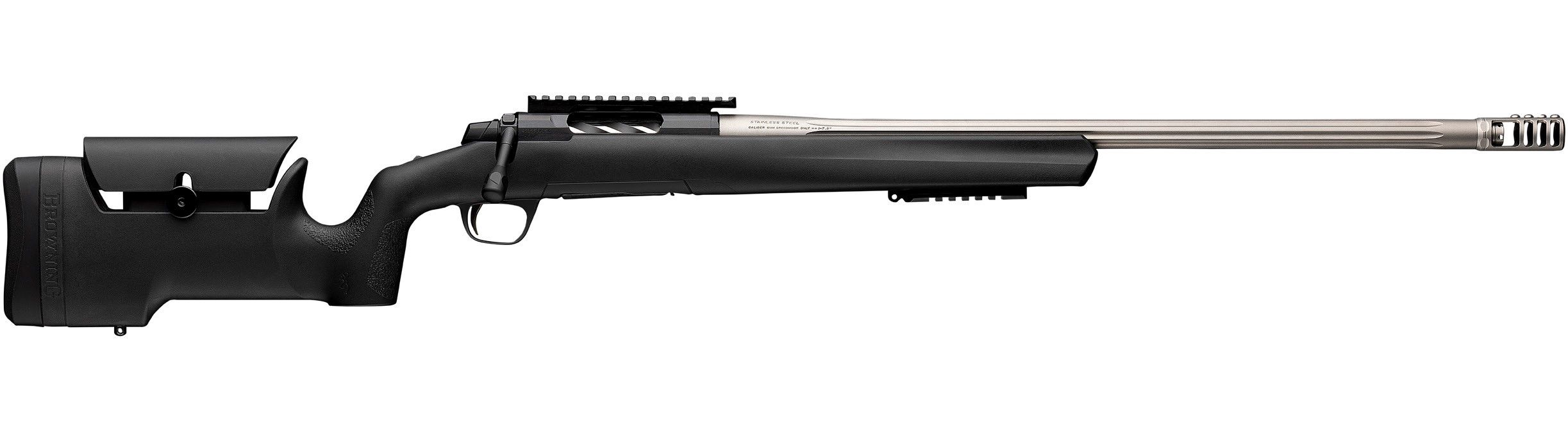 Browning X-Bolt 2 Target Max Rifle 036112218, 308 Win, 24", Black Max Composite Stock, 4 Rds