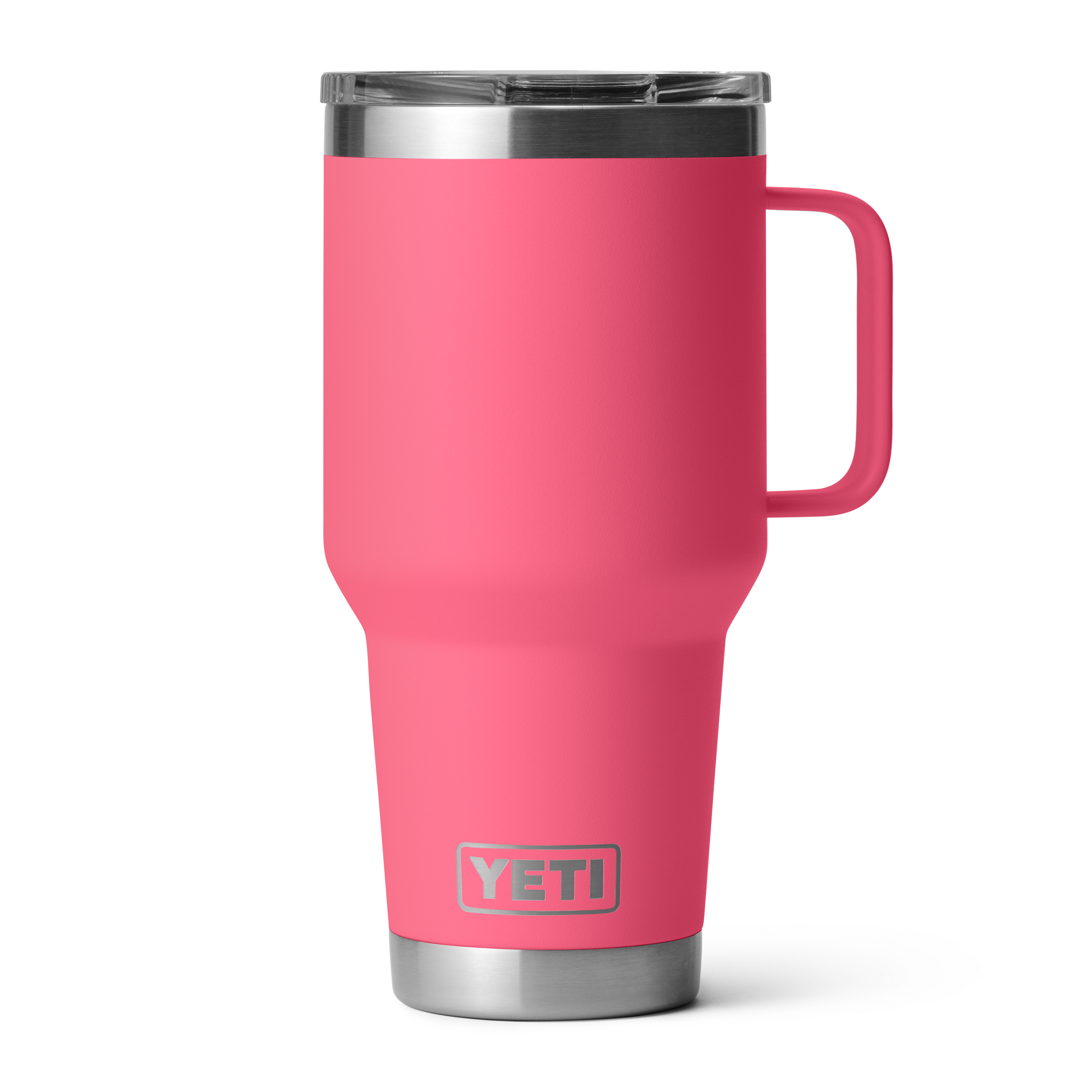 Yeti Rambler 30oz Travel Mug w/ StrongHold Lid (21071503013) Stainless Steel, Tropical Pink