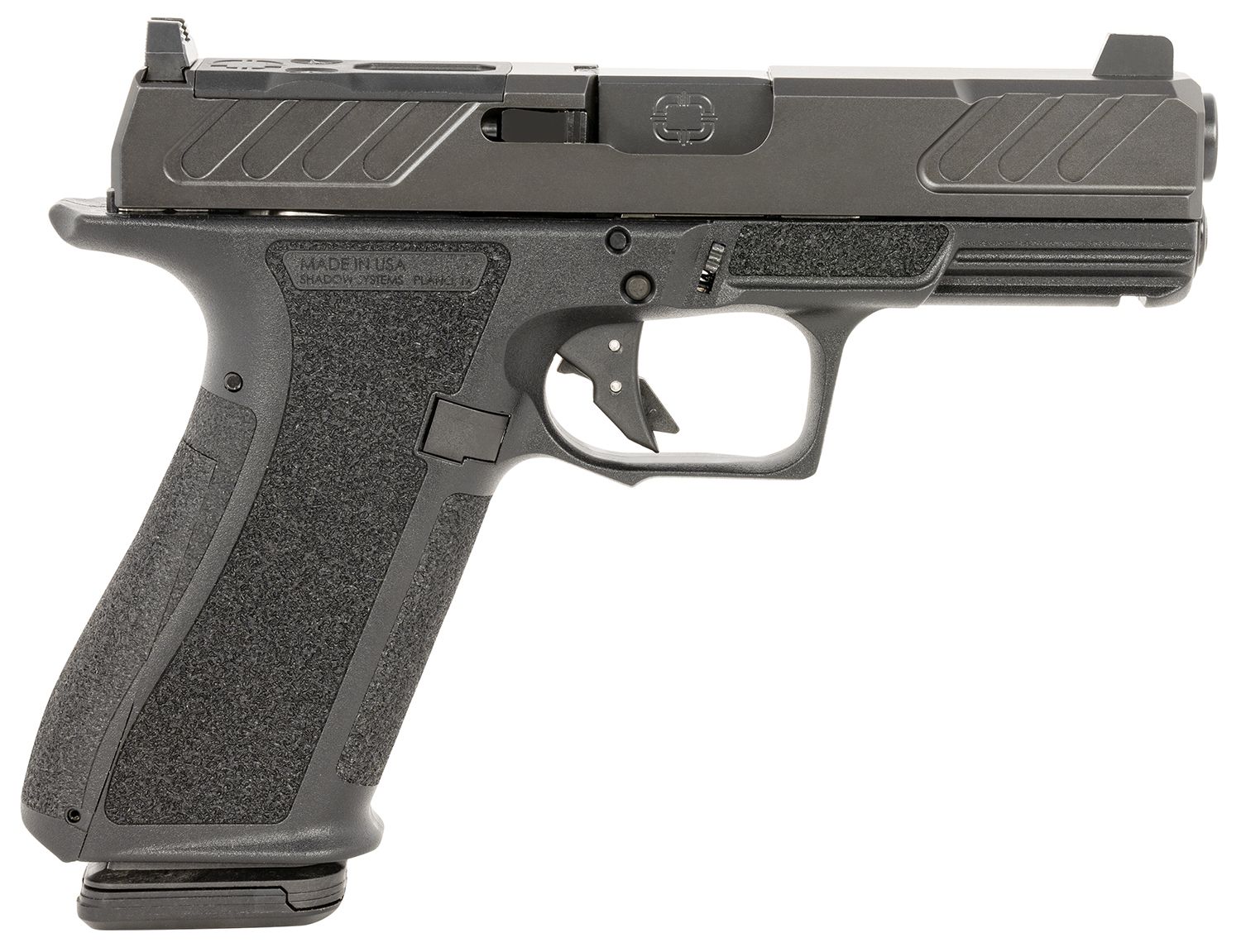 Shadow Systems XR920 Foundation Optic Ready Pistol SS-3306-3D, 9mm Luger, 4in, Interchangeable Backstrap, Black Finish, 17 Rds
