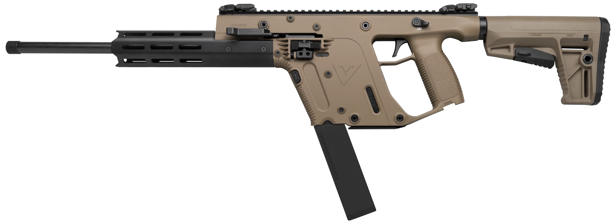 Kriss USA Vector CRB Rifle KV22-CFD03, 22LR, 16", Collapsible 6-position Adjustable Stock, 30 Rds