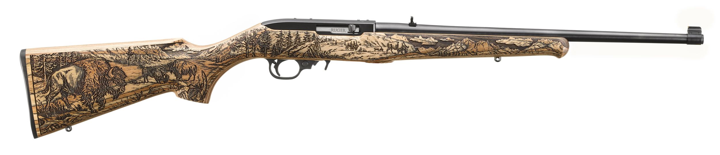 Ruger 10/22 Carbine Rifle 31234, 22LR, 18.5", Altamont Natural Laminate Stock, 10 Rds