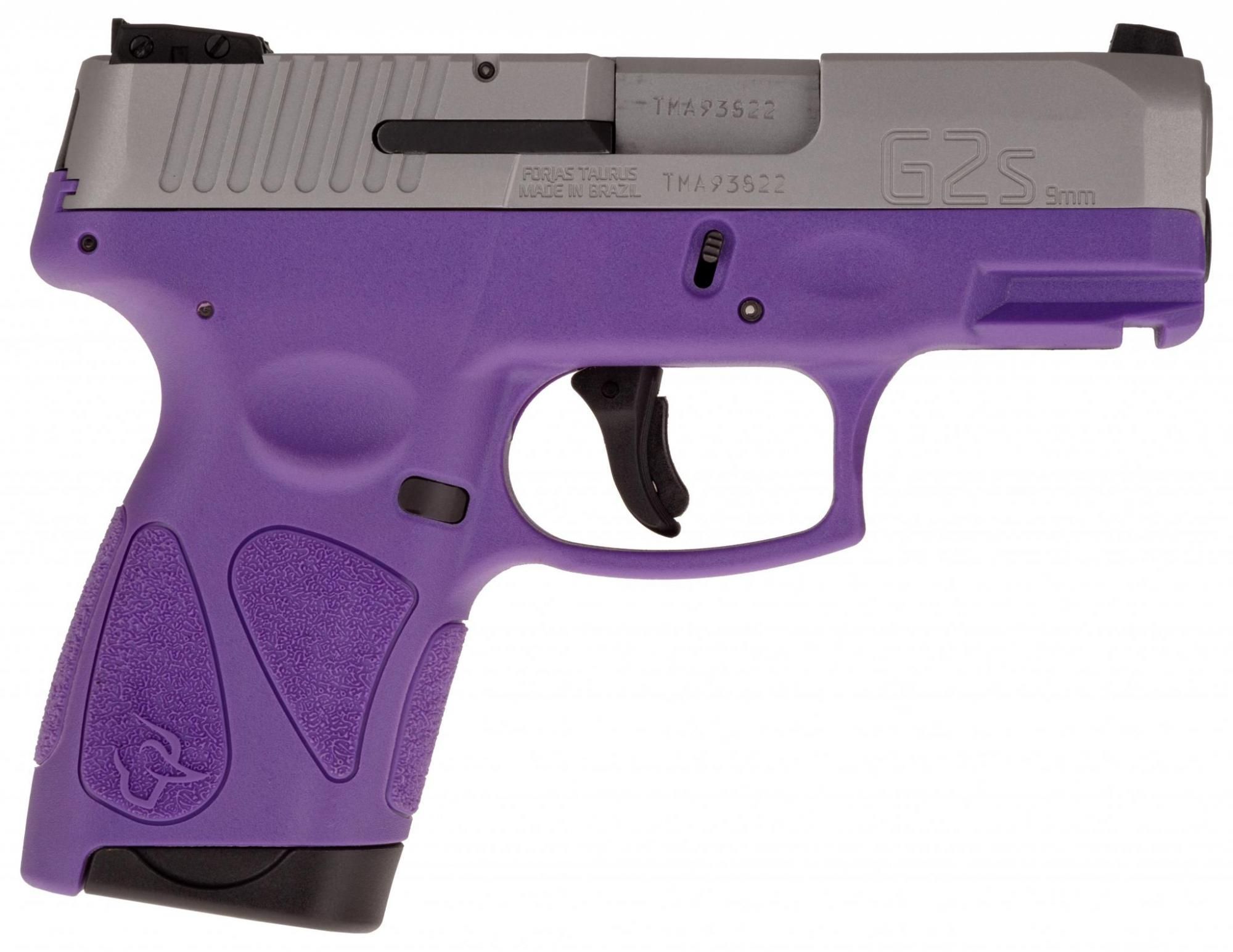 Taurus G2S Pistol 1-G2S939DP, 9mm, 3.25in, Dark Purple Polymer Grips, 7 Rds