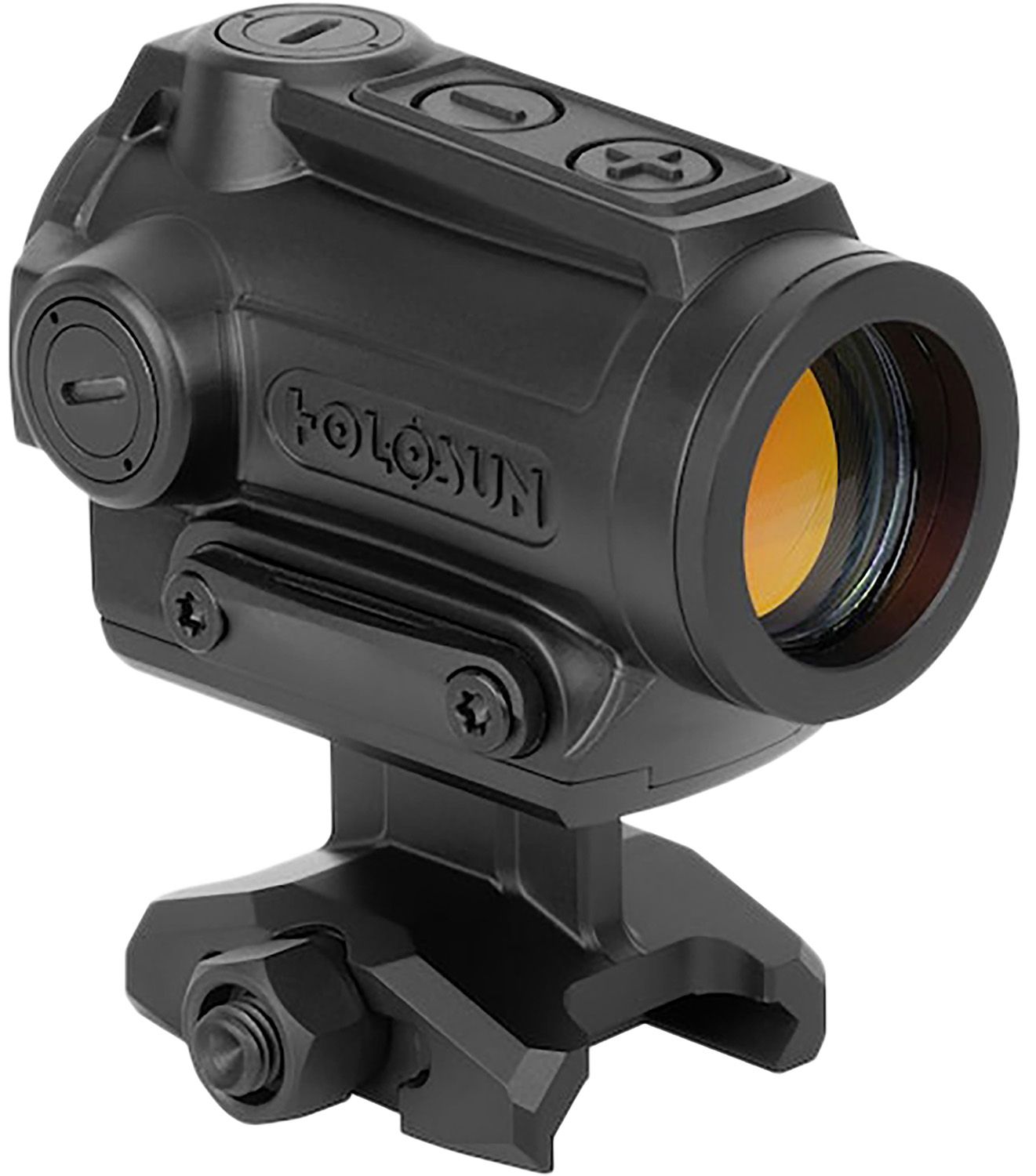 Holosun ARO Green Dot Sight ARO-MRS-GR, 1x, Black, 2 MOA, Lower 1/3 Co-Witness Pedestal Mount
