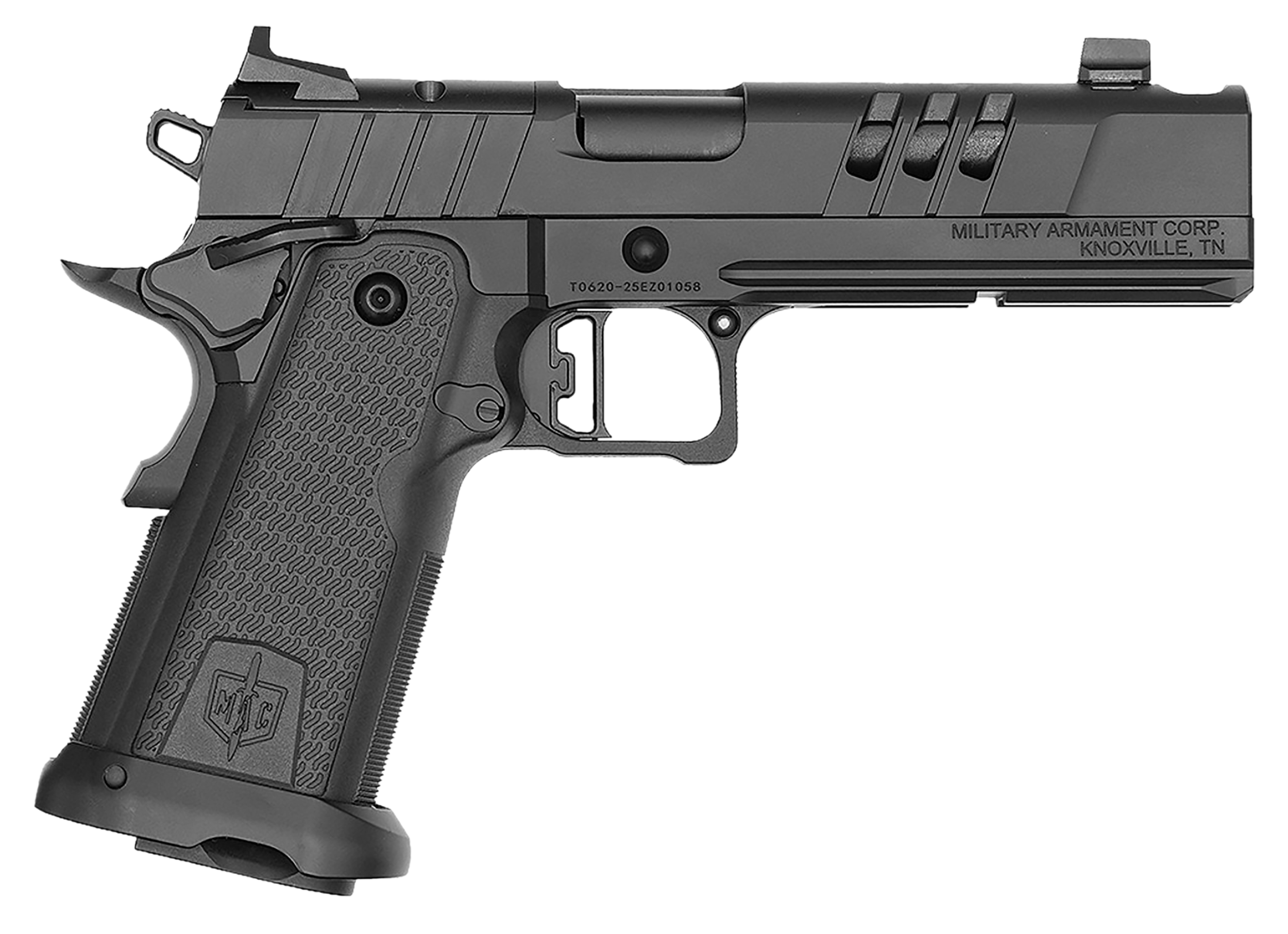 Tisas 9 DS-D Comp Optic Ready Pistol 12500016, 9mm Luger, 5in, QPQ