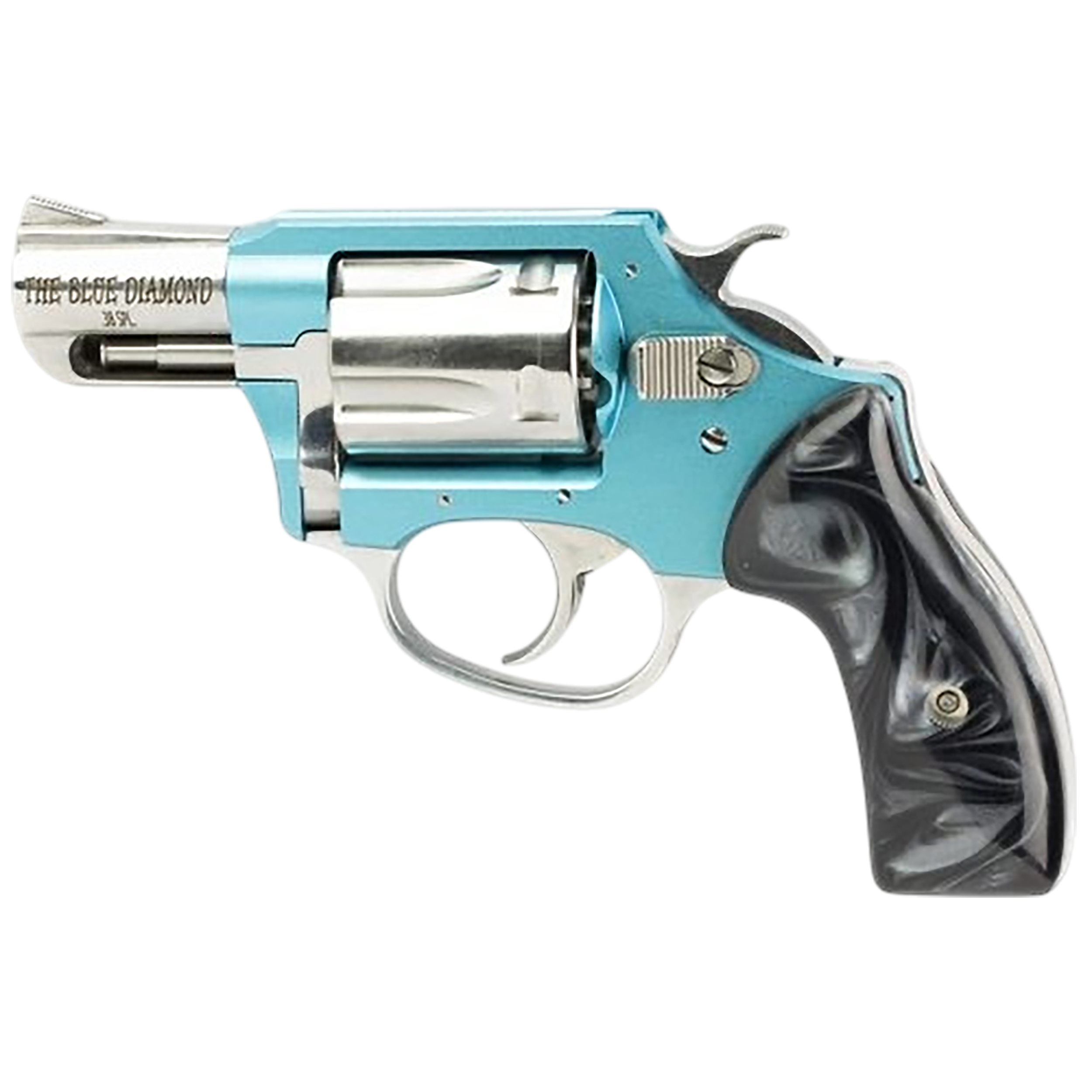 Charter Arms Undercover Blue Diamond Revolver 53879, 38 Special, 2