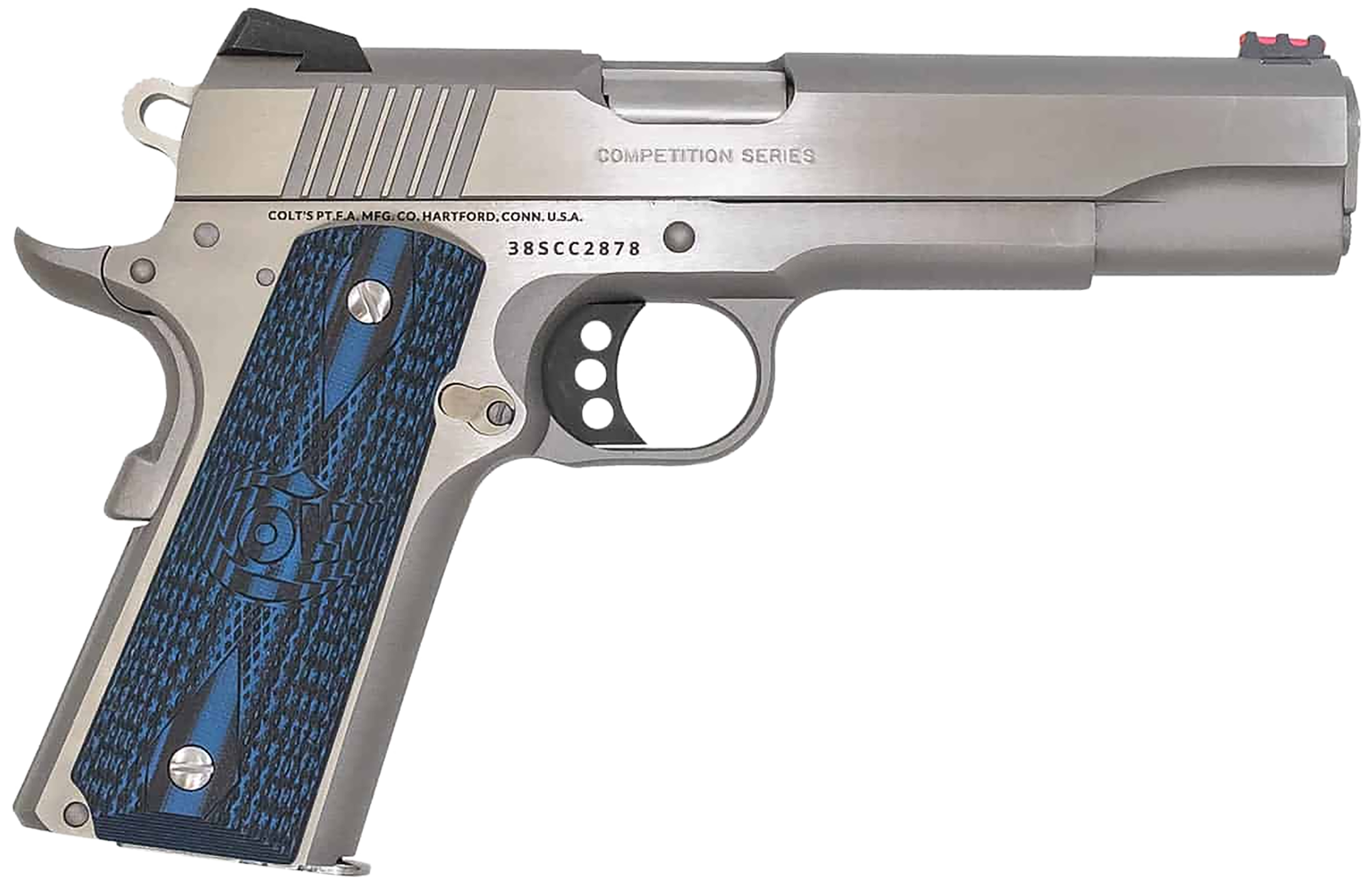 Colt Competition Government Pistol O1073CCS, 38 Super, 5