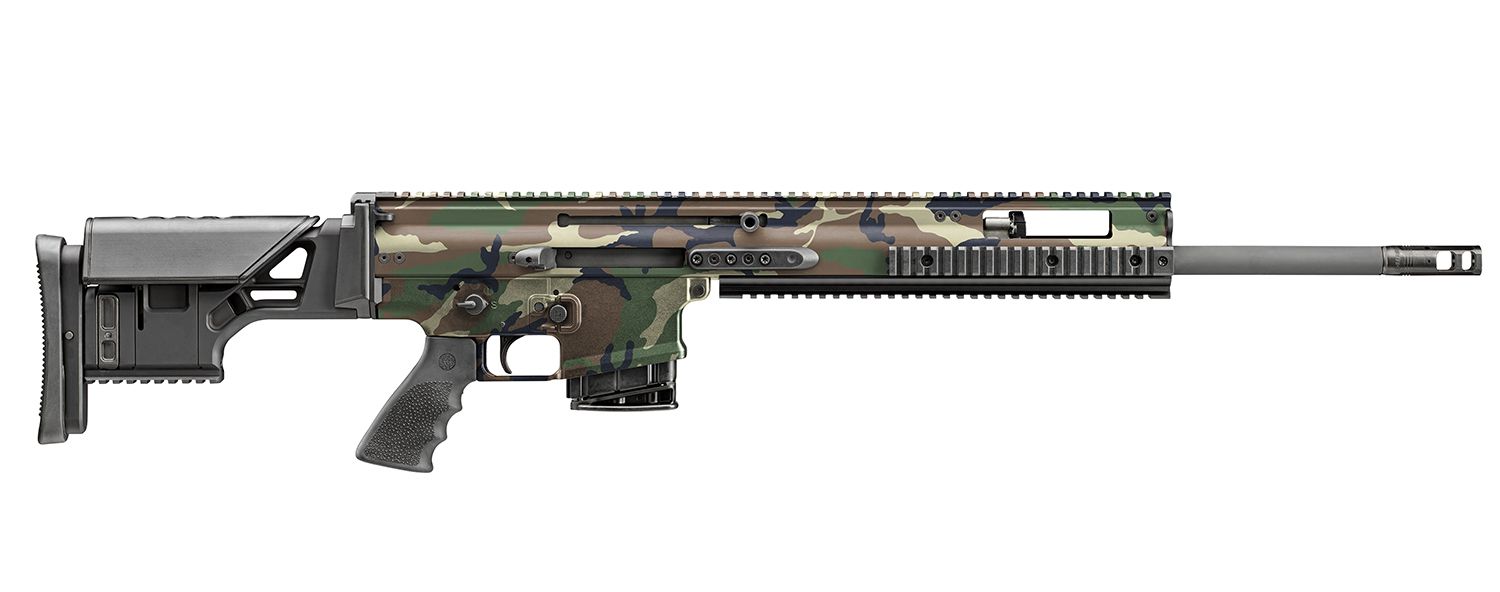 FN Herstal SCAR 20S Rifle 3810170501, 7.62x51mm NATO, 20", Adjustable Synthetic Stock, 10 Rds