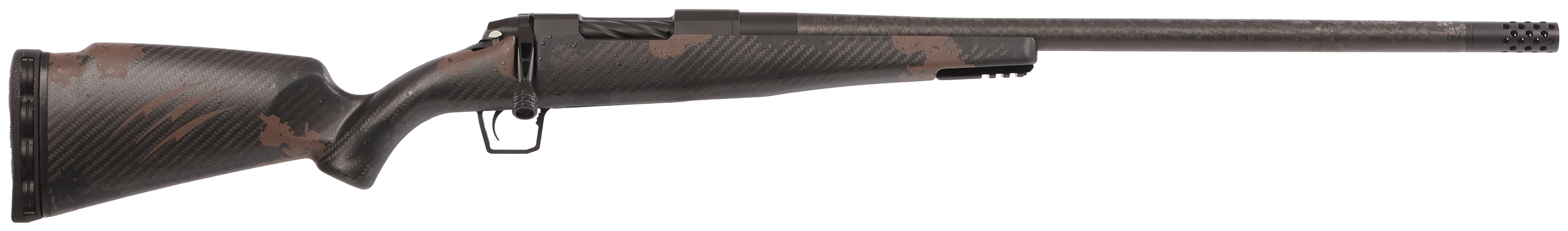 Fierce Carbon Rogue Bolt Action Rifle ROG280AI24BT, 280 Ackley, 24" Threaded, Black/Trophy Camo Stock, 3 Rds