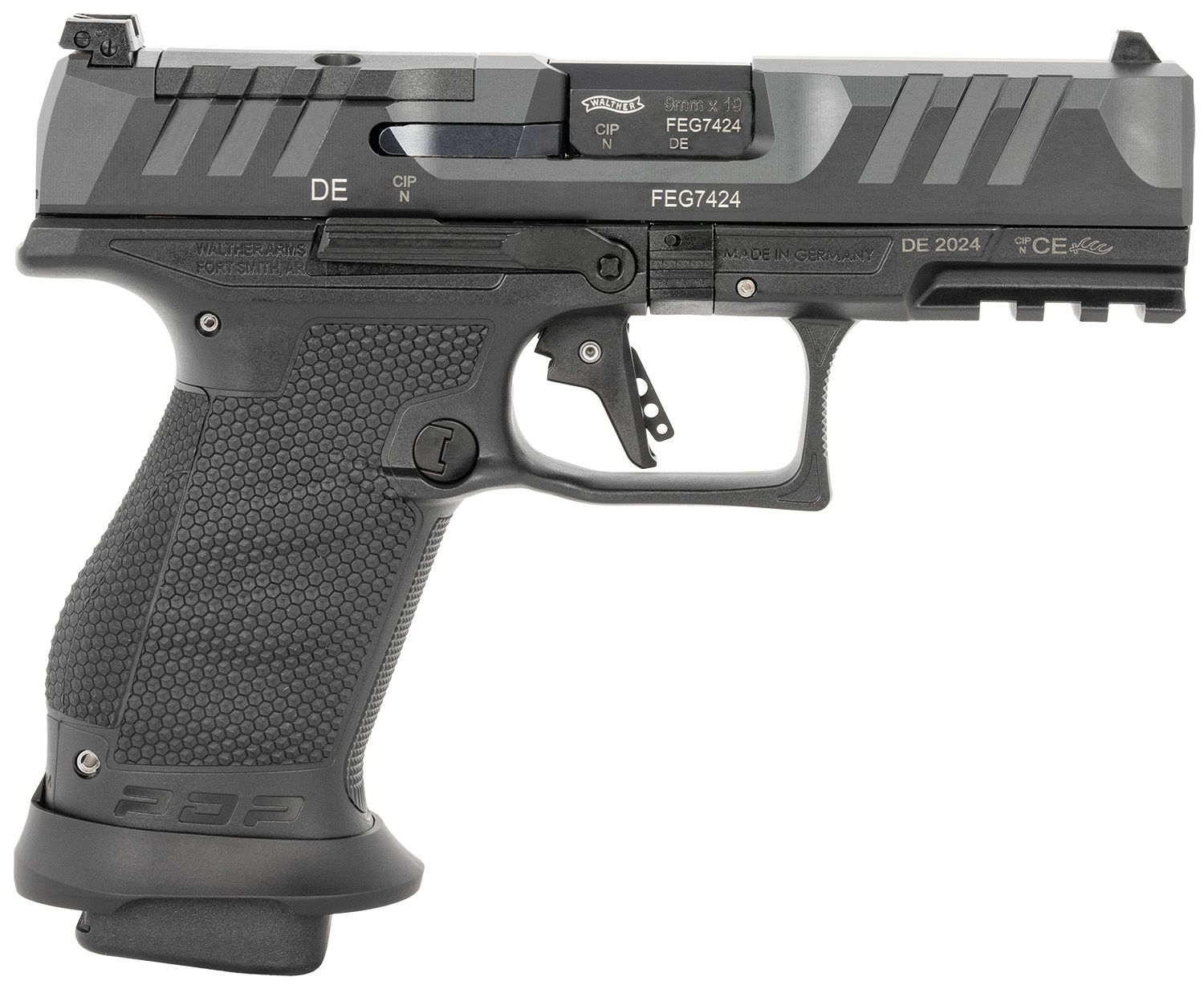 Walther PDP Pro-E Pistol 2884976, 9mm, 4in, Black Finish, 18 Rds