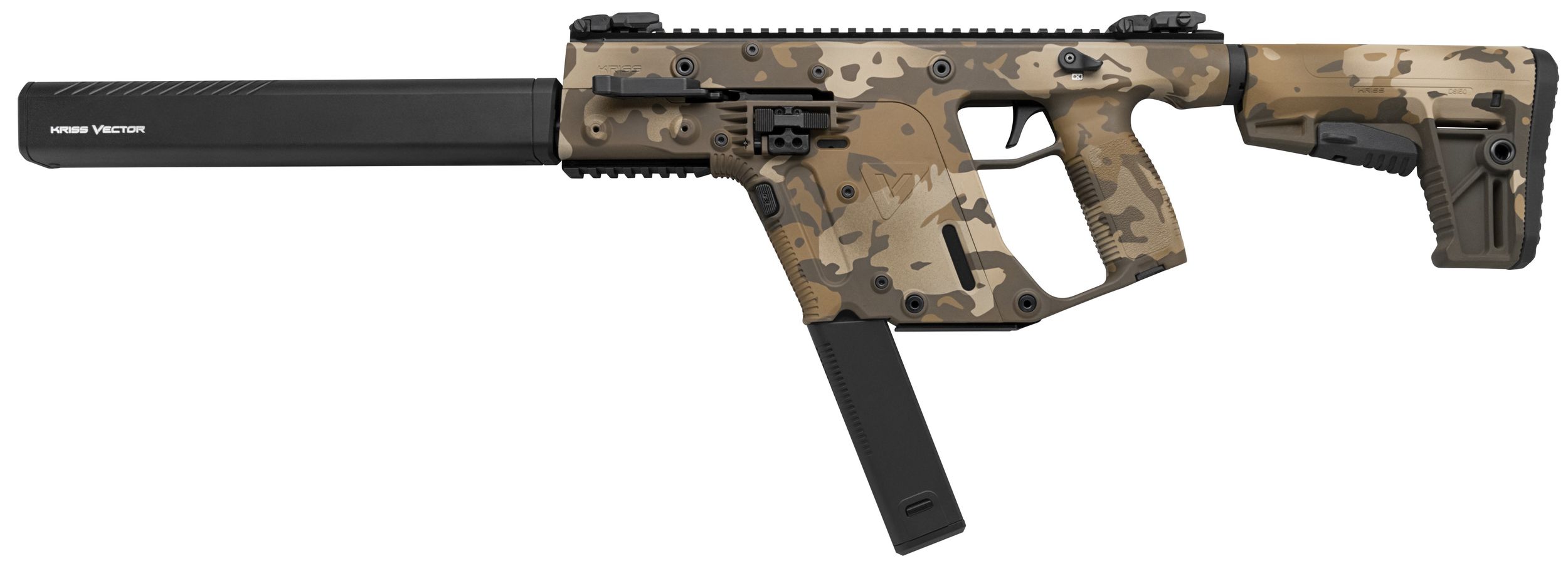 Kriss USA Vector CRB Rifle KV10-CMCFDE20, 10mm, 16", Collapsible 6-position Adjustable Stock, 33 Rds