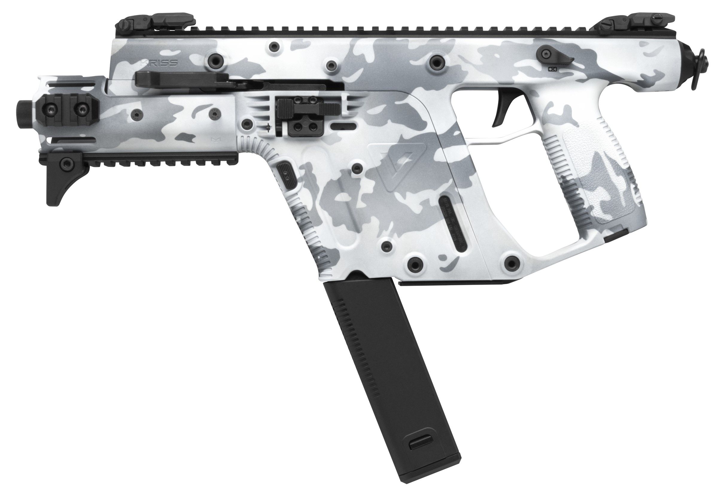 Kriss USA Vector SDP Enhanced Pistol KV10-PMCALP30, 10mm, 6.5in, Black Mc Polymer, 33 Rds