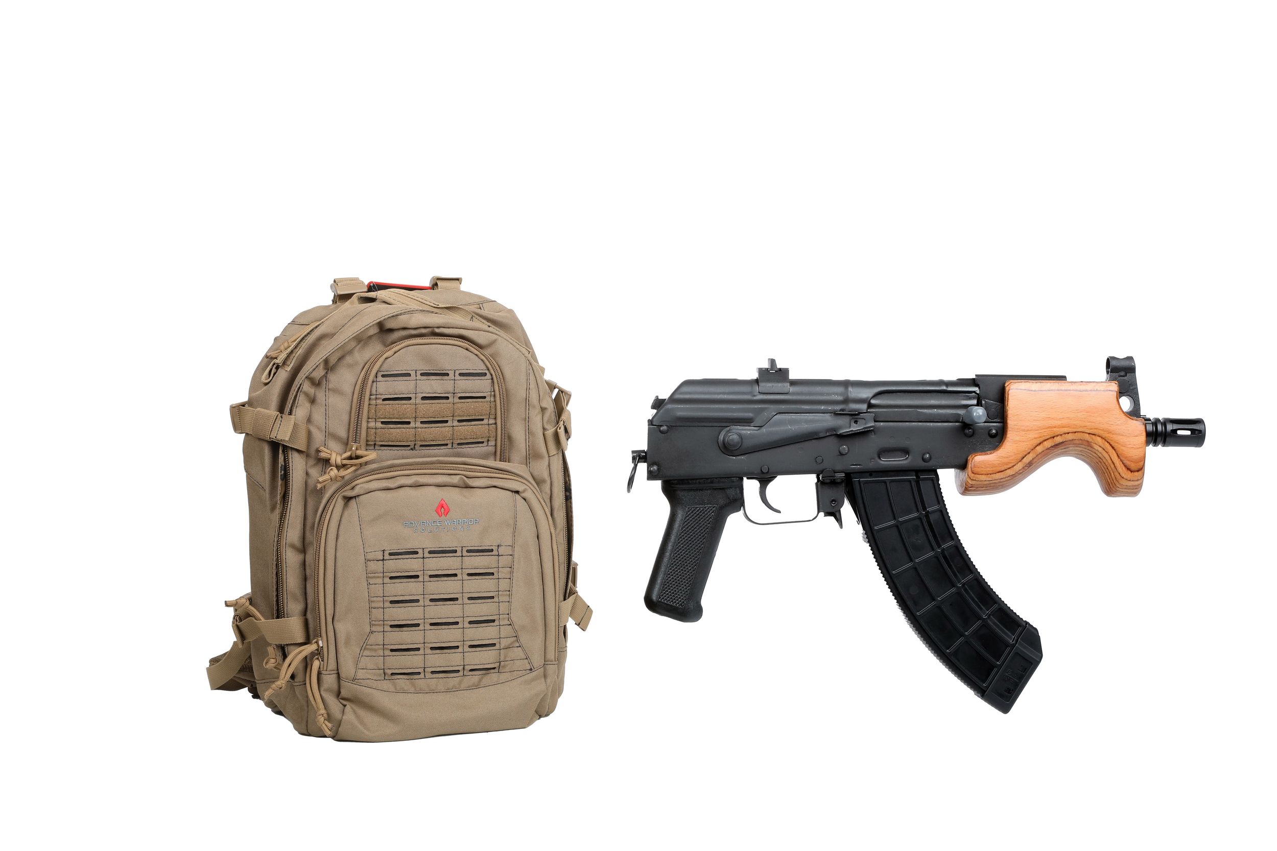 Century Arms Micro Draco Pistol HG2797BPD-N, 7.62x39mm, 6.25in, Polymer Pistol Grip, w/Bag, 30 Rds