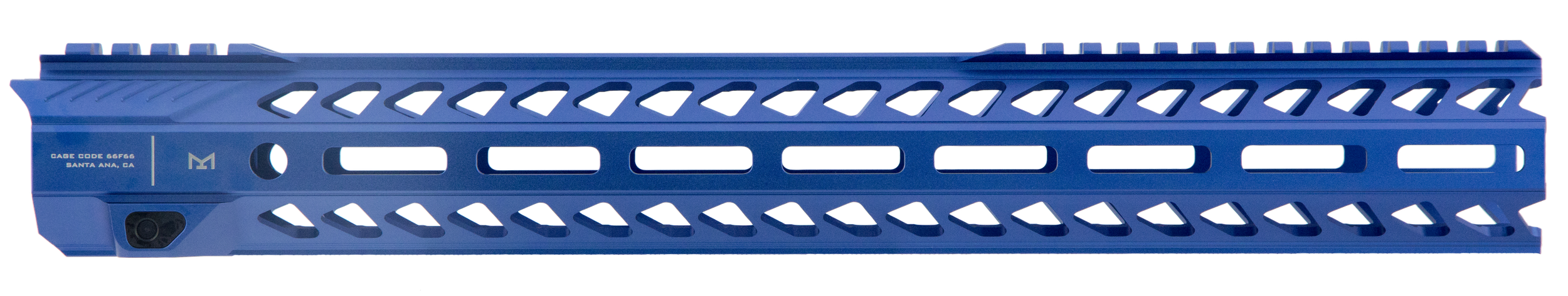 Strike Industries Strike Rail with M-Lok AR-15 Rifle Aluminum Blue 15.5" (SISTRIKERAIL155BLU)