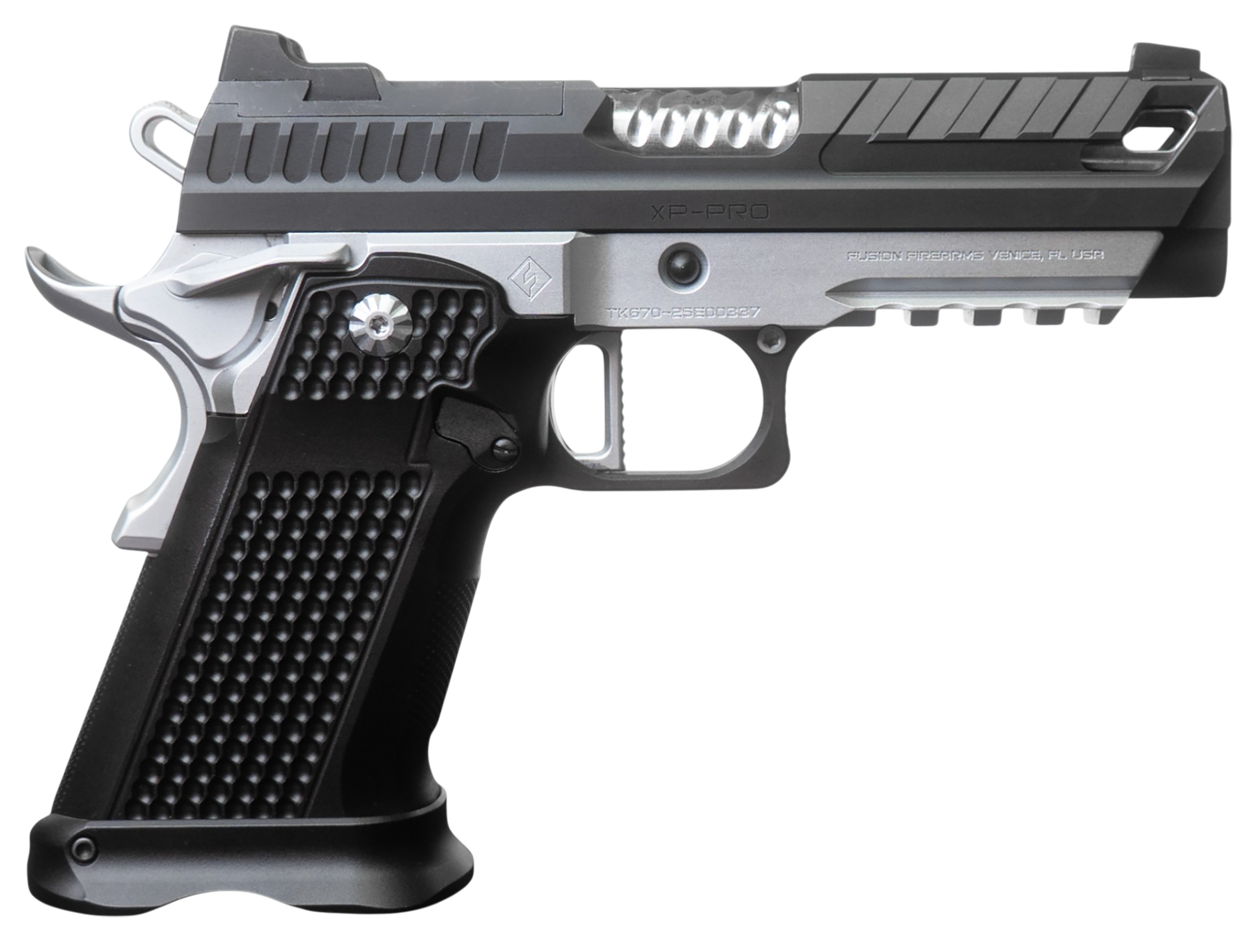 Fusion XP Pro Optic Ready Pistol XP9BLKC10, 9mm Luger, 4in, Black