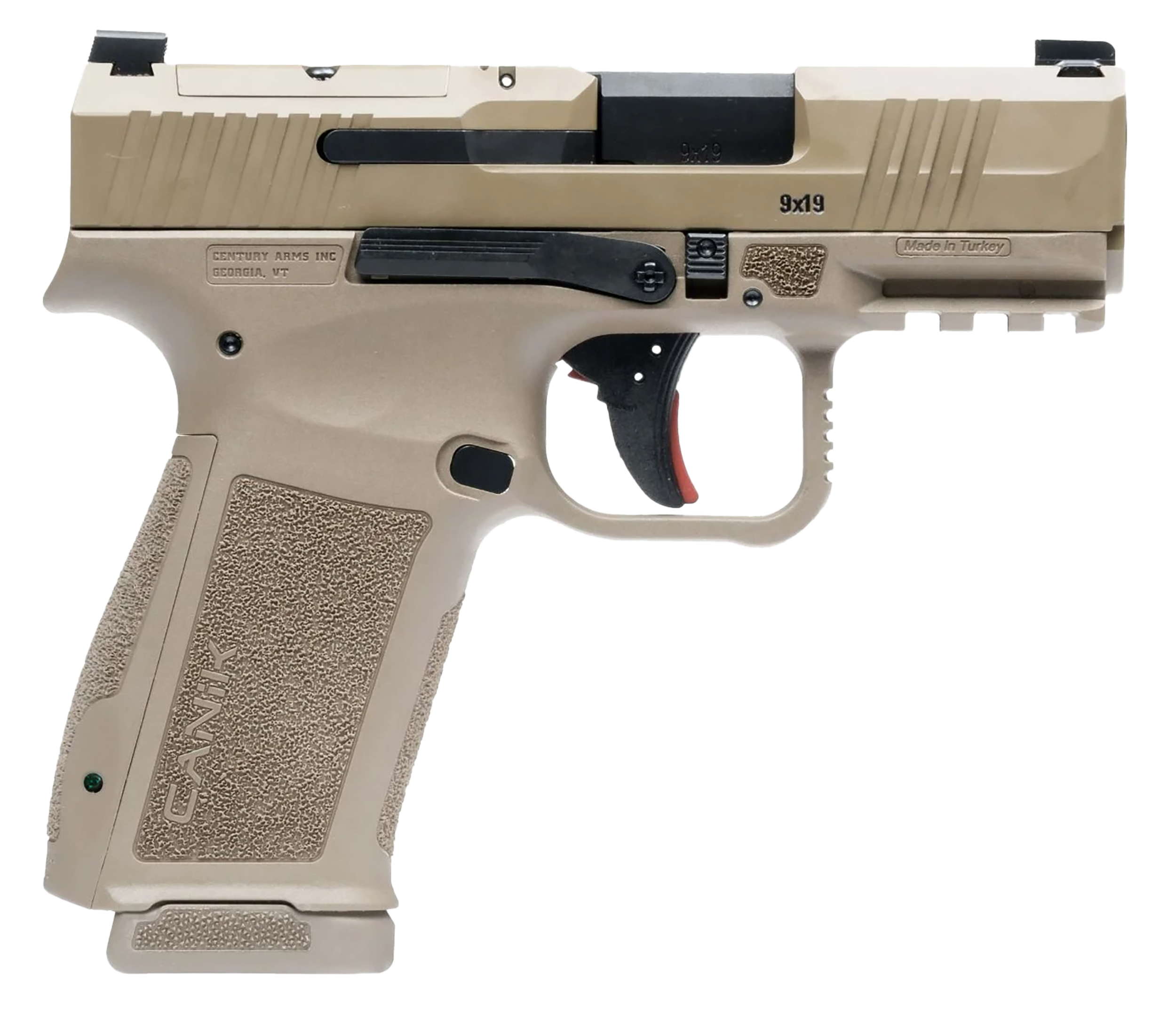 Canik Mete MC9L Sub-Compact Pistol HG7882DN, 9mm Luger, 3.18