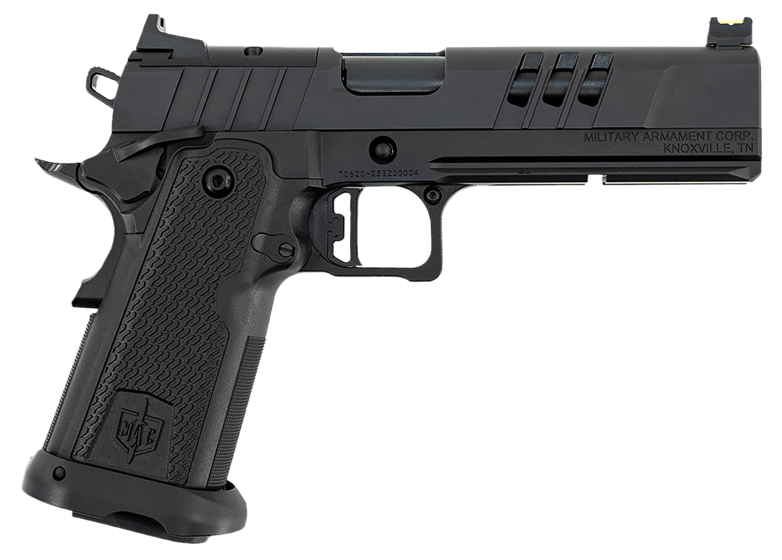Tisas 9 DS-D Optic Ready Pistol 12500011, 9mm Luger, 5in, QPQ