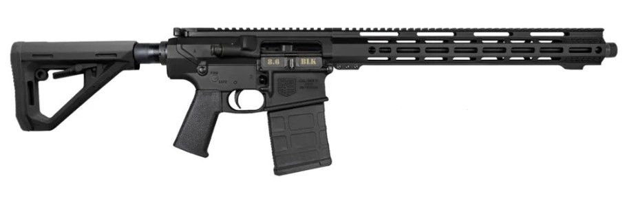 Diamondback Carbon DB10 Rifle Rifle DB1080W001, 8.6 Blackout, 16", Magpul Dt Carbine Stock, Black Hardcoat Finish, 20 Rds