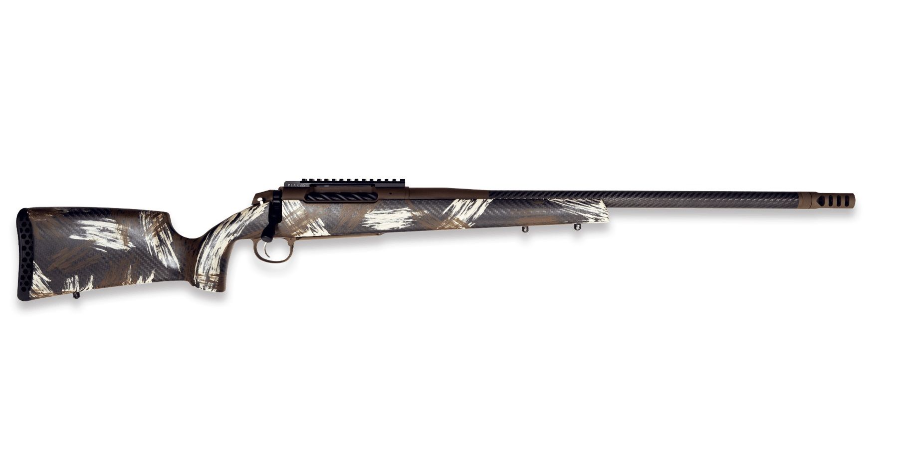 Weatherby 307 Alpine CT Rifle 3WACT240WR4B, 240 Weatherby Mag, 22", Carbon Fiber Peak 44 Bastion Stock, 4 Rds