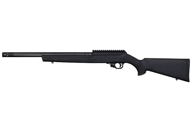 Volquartsen Superlite Rimfire Rifle VCR0325, 17 HMR, 18.25", Black Hogue Stock, Carbon Fiber Barrel, Rapid Release, 9 Rnd