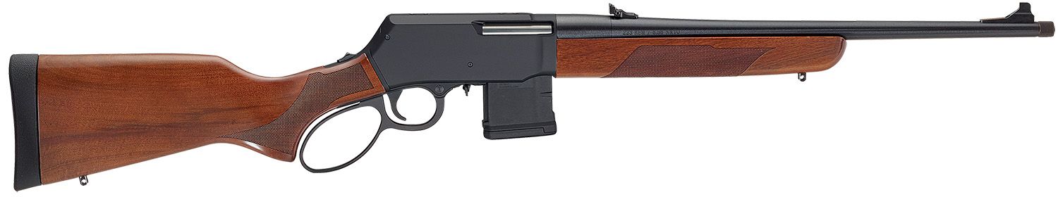 Henry Supreme Lever Rifle H023223, 223 Rem, 18", Walnut Stock, Black Finish, 10 Rds