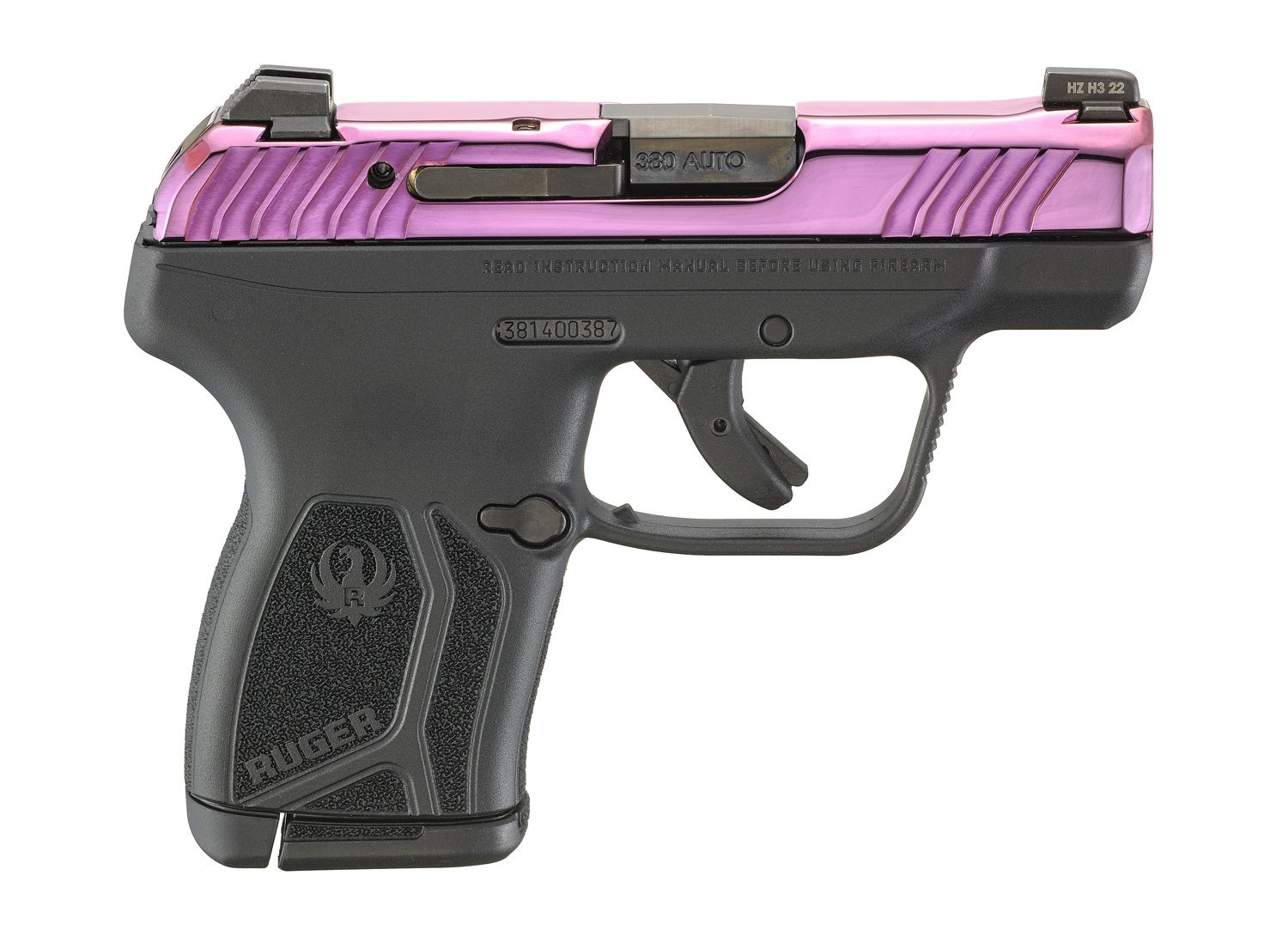 Ruger LCP MAX Pistol 13738, 380 ACP, 2.8in, Black Polymer Grips, 10 Rds