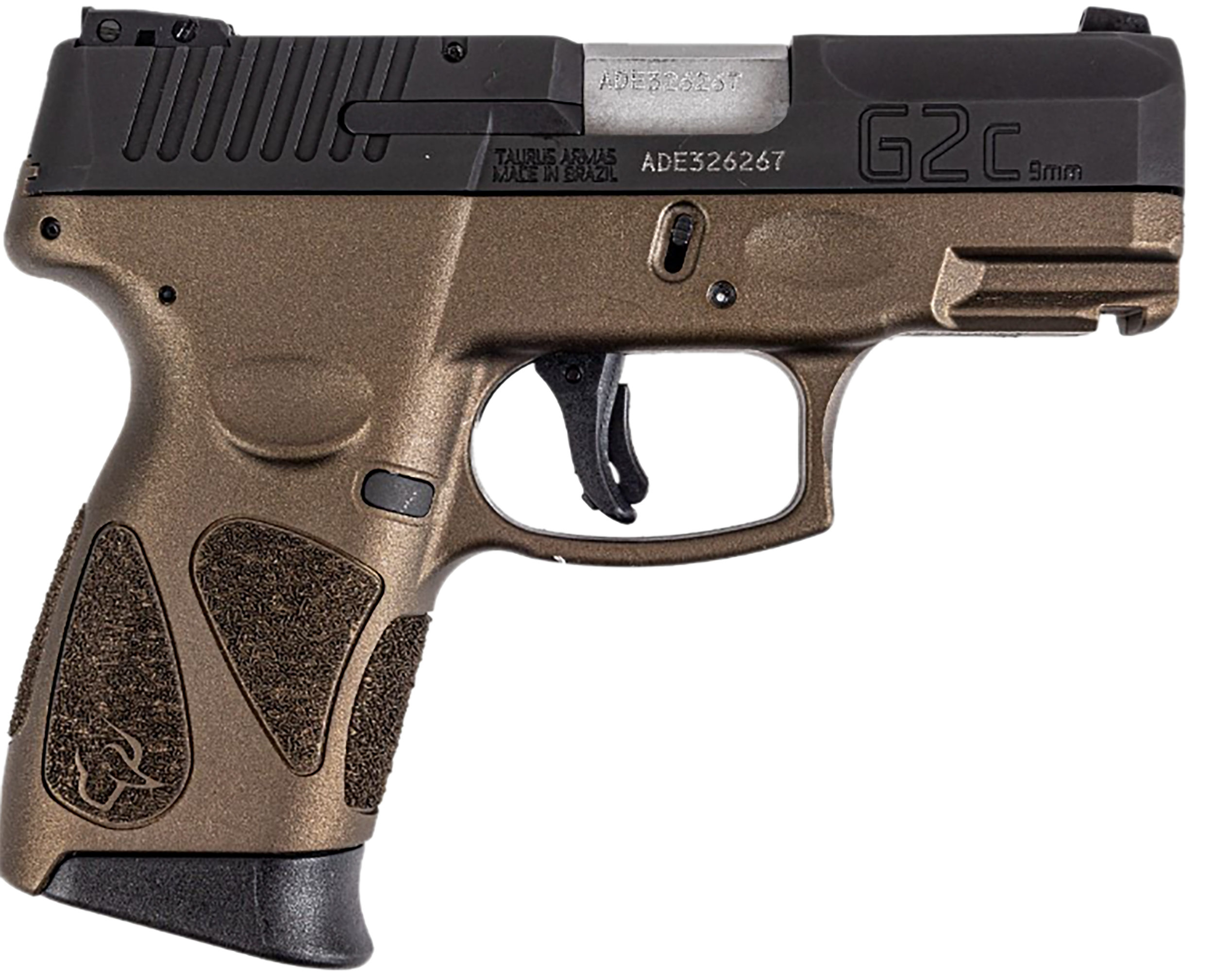Taurus G2C Pistol 1-G2C931-12L, 9mm, 3.25in, 12 Rds
