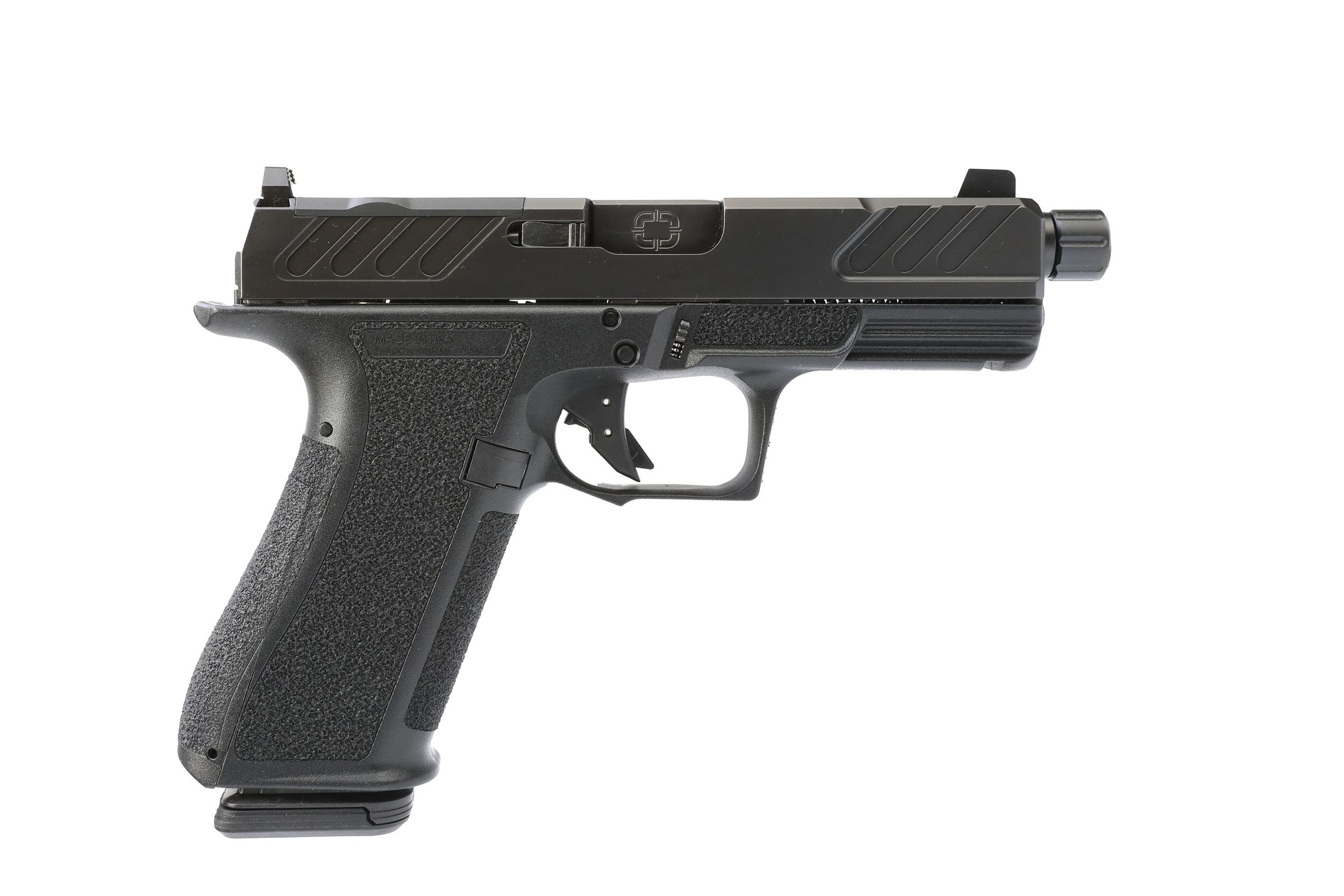 Shadow Systems XR920 Foundation Optic Ready Pistol SS-3310, 9mm, 4in, Black Frame Grips, 17 Rds