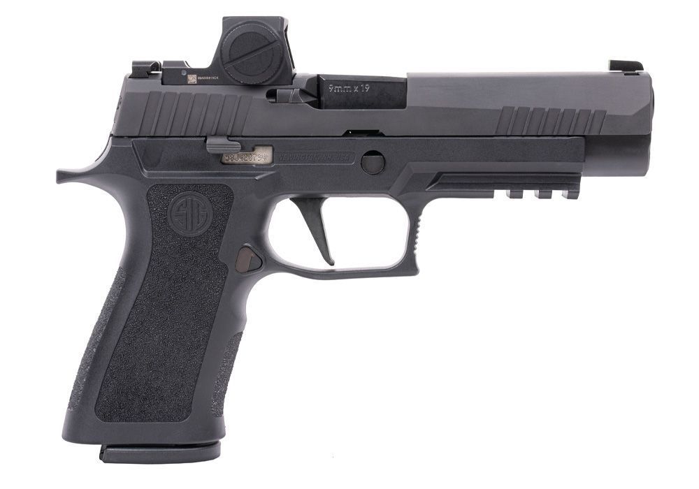 Sig Sauer P320 Full Optic Ready Pistol W320F-9-BXR3-PRO-RXX, 9mm, 4.7in, Black Polymer Grips, 17 Rds