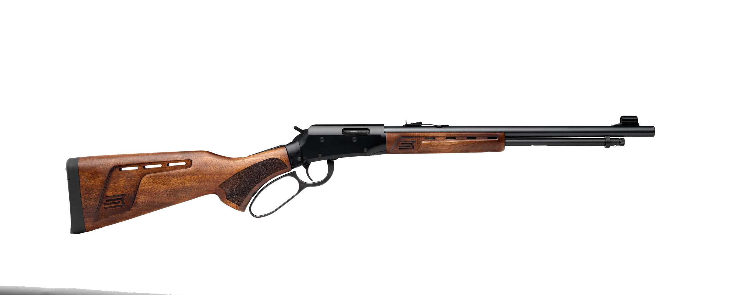 Savage Revel Deluxe Lever-Action Rifle 46220, 17 HMR, 18", Deluxe Satin Walnut Stock, 9 Rds