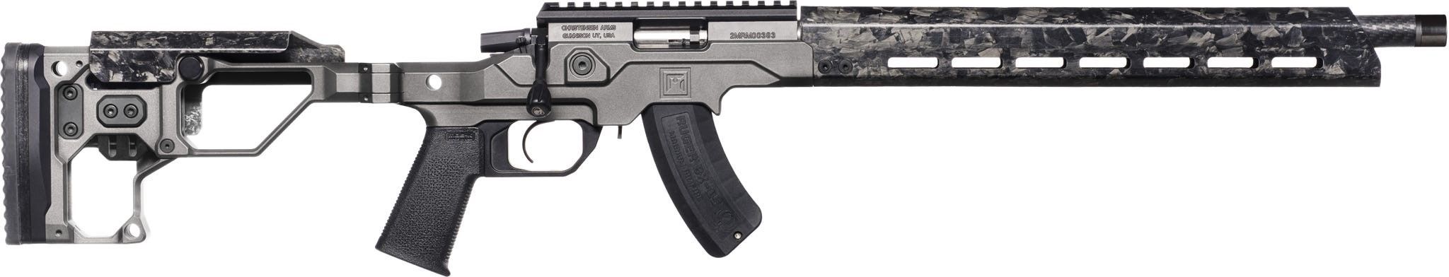 Christensen MPR Rimfire Rifle 801-12028-02, 17 HMR, 20", Tactical Stock W/carbon Fiber Handguard, 9 Rds
