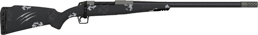 Fierce Carbon Rogue Bolt Action Rifle ROG270WIN22GP, 270 Winchester, 22" Threaded, Glacier/Phantom Camo Stock