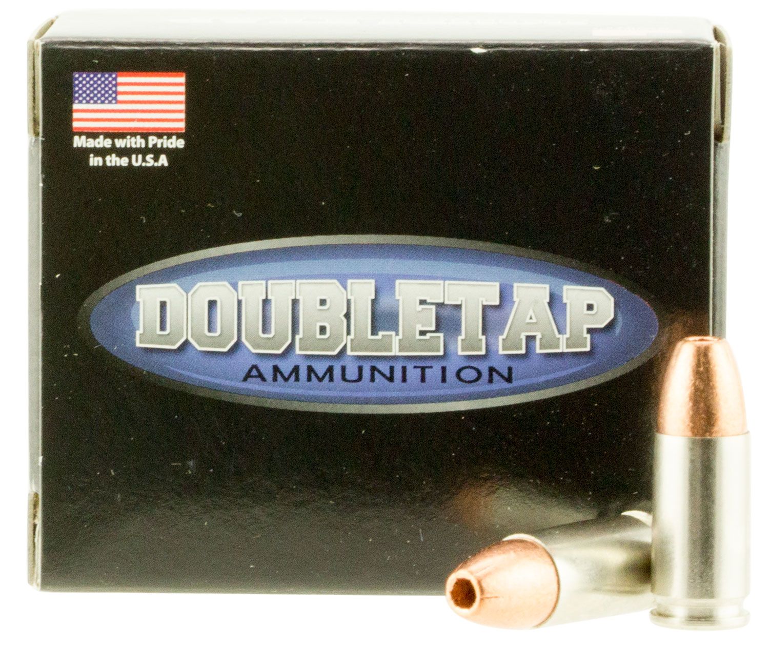 DoubleTap Home Defense Pistol Ammunition 9MM77X, 9mm Luger, Lead Free Hollow Point, 77  GR, 1600  fps, 20 Rd/bx